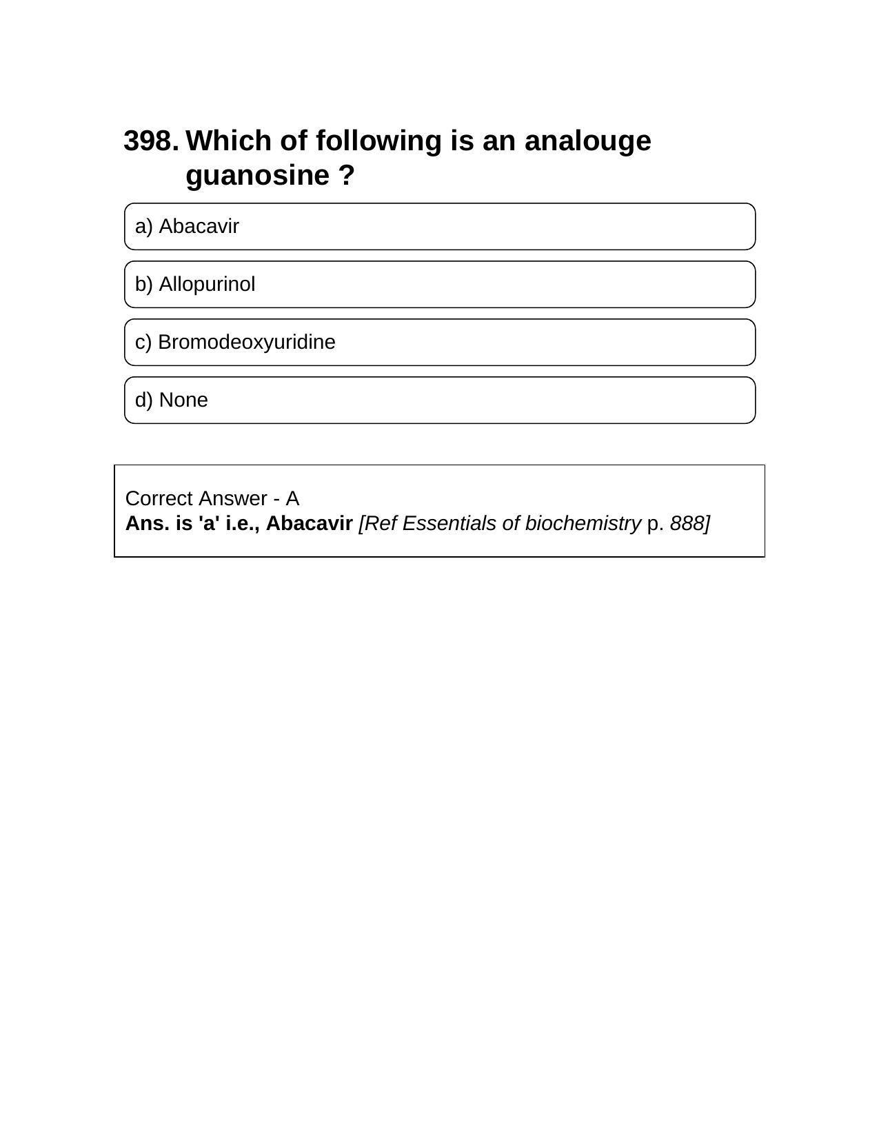 NEET PG 2012 Question Papers - Page 380