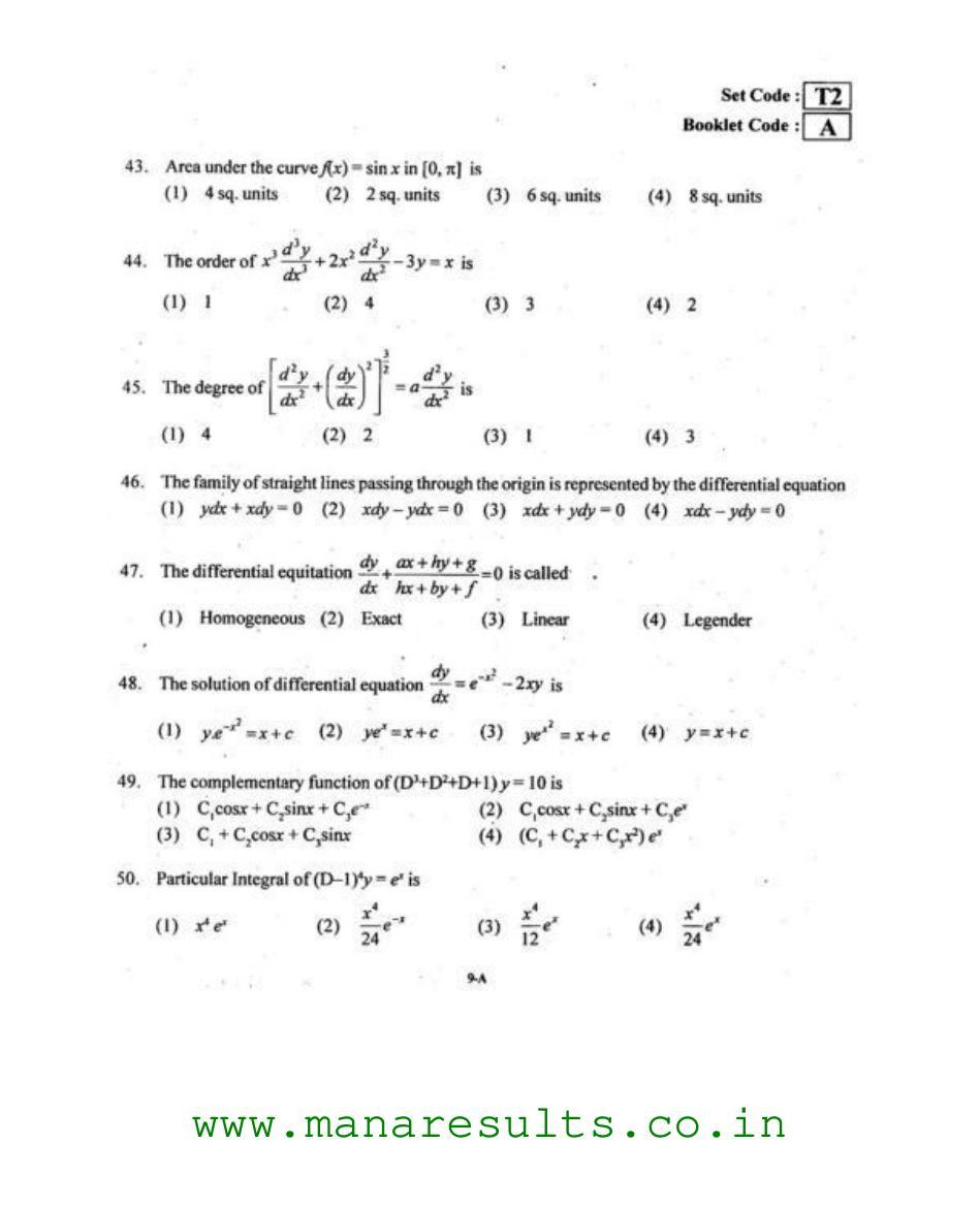 AP ECET 2015 Computer Science and Engineering Old Previous Question Papers - Page 8