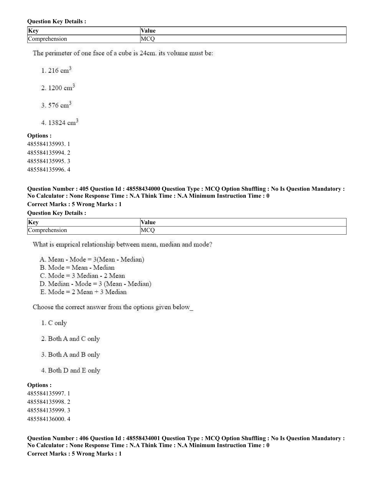 CUET 2023 English Gujarati Shift 3 Question Paper - 18 June 2023 - Page 343