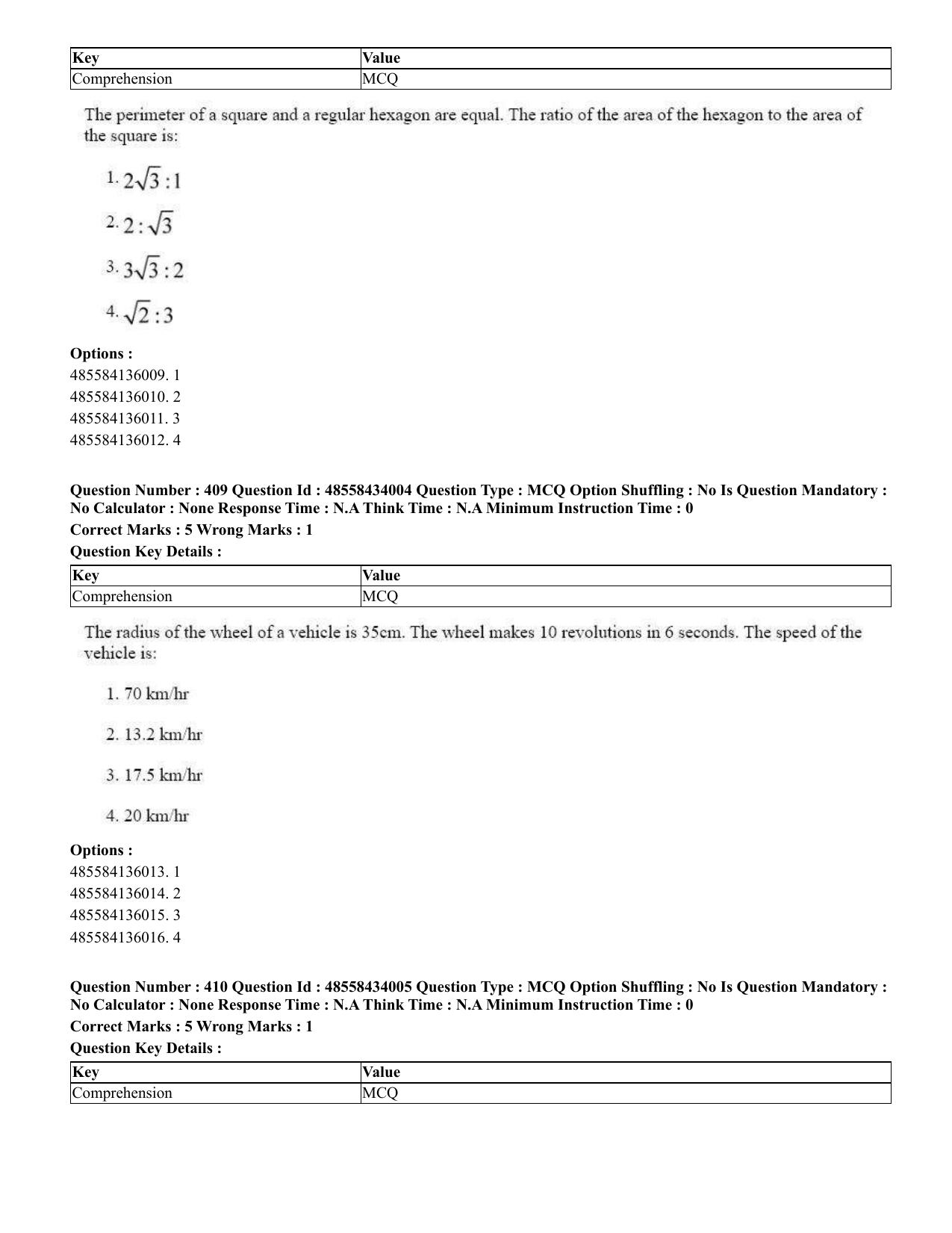 CUET 2023 English Gujarati Shift 3 Question Paper - 18 June 2023 - Page 345