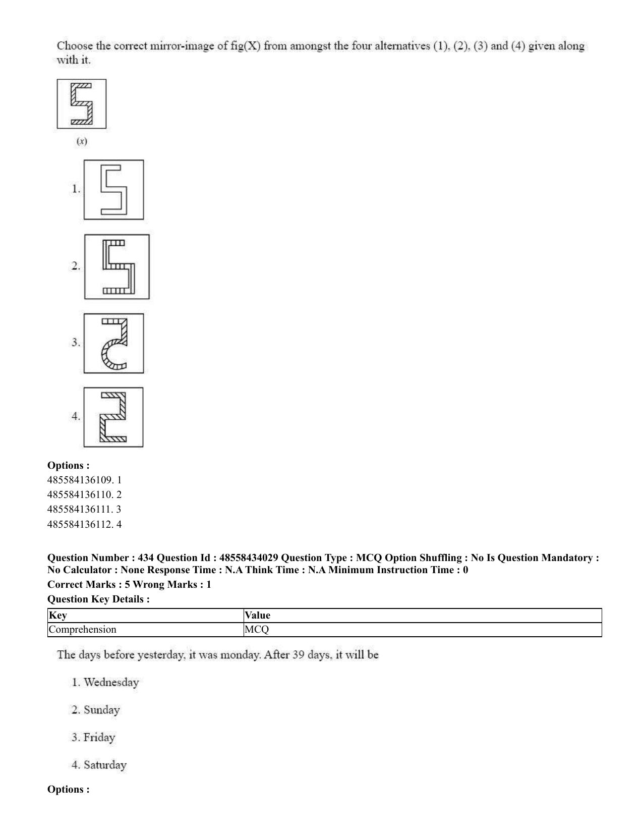 CUET 2023 English Gujarati Shift 3 Question Paper - 18 June 2023 - Page 358