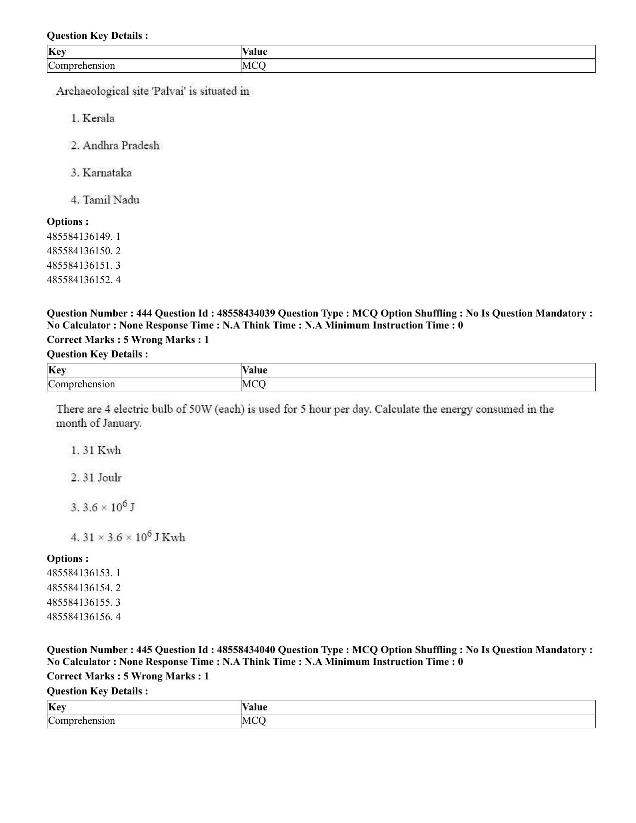 CUET 2023 English Gujarati Shift 3 Question Paper - 18 June 2023 - Page 365
