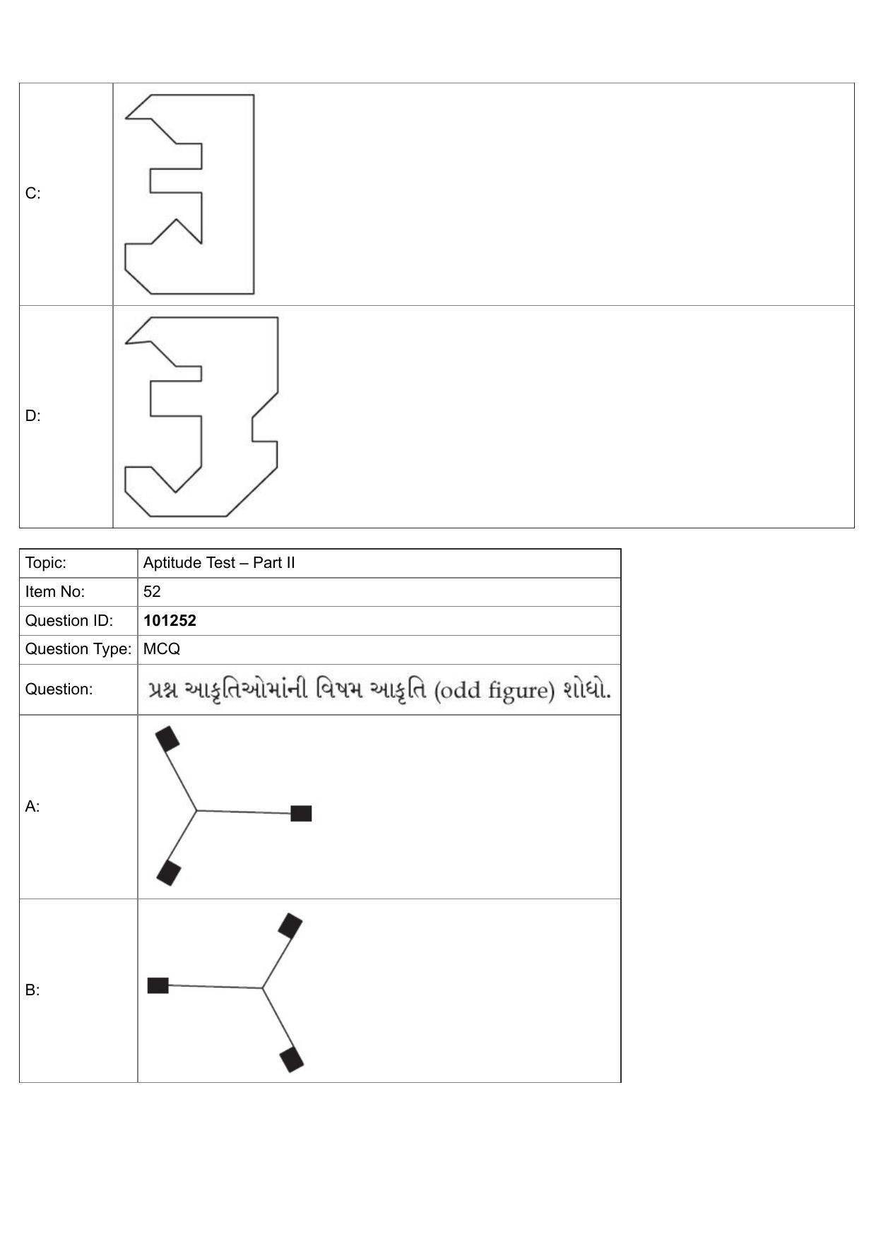 JEE Mains 2022: B Arch & B Planning Gujarati (Shift 1) 30-07-2022 Question Paper - Page 23