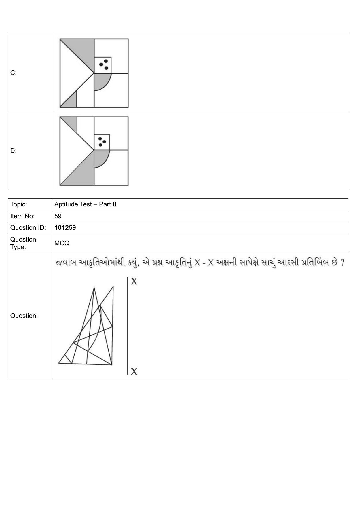 JEE Mains 2022: B Arch & B Planning Gujarati (Shift 1) 30-07-2022 Question Paper - Page 29