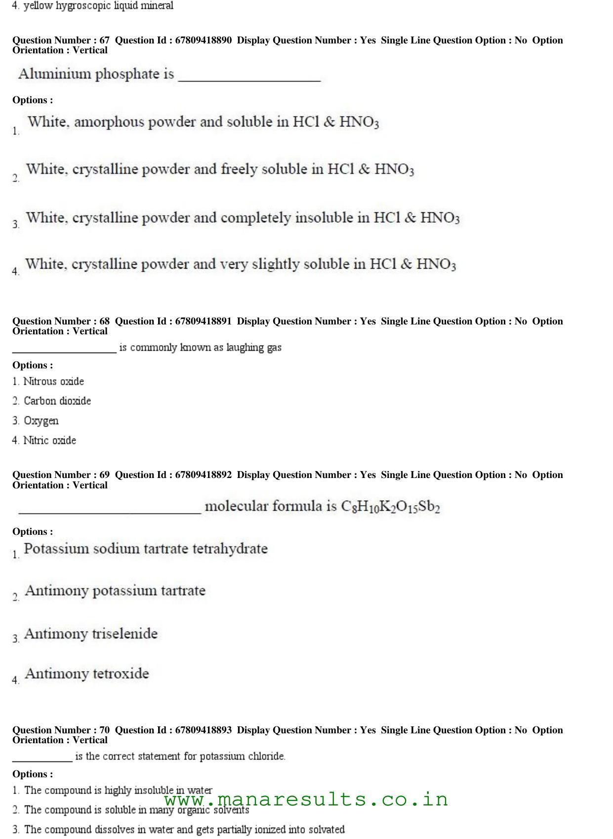 AP ECET 2018 - Pharmacy Old Previous Question Papers - Page 14