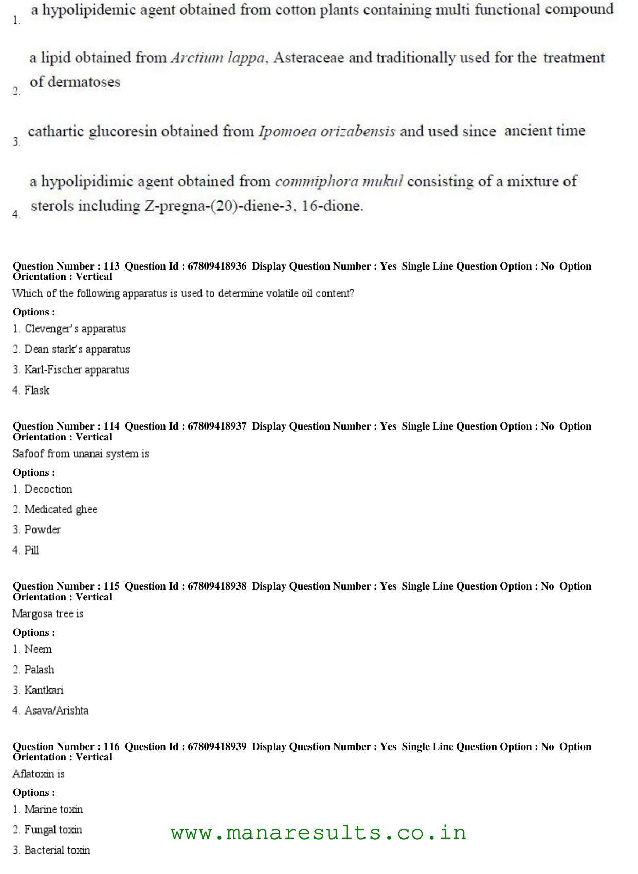 AP ECET 2018 - Pharmacy Old Previous Question Papers - Page 23