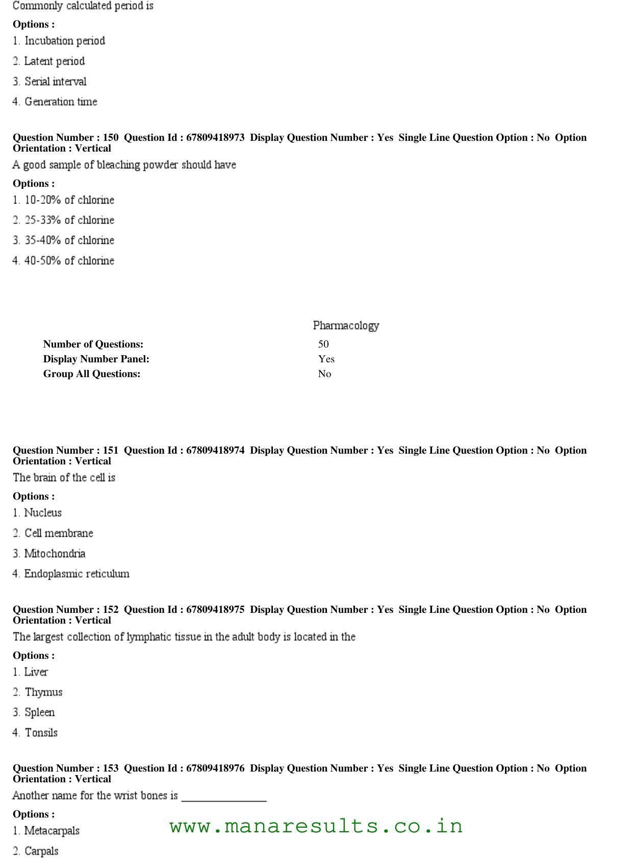 AP ECET 2018 - Pharmacy Old Previous Question Papers - Page 30