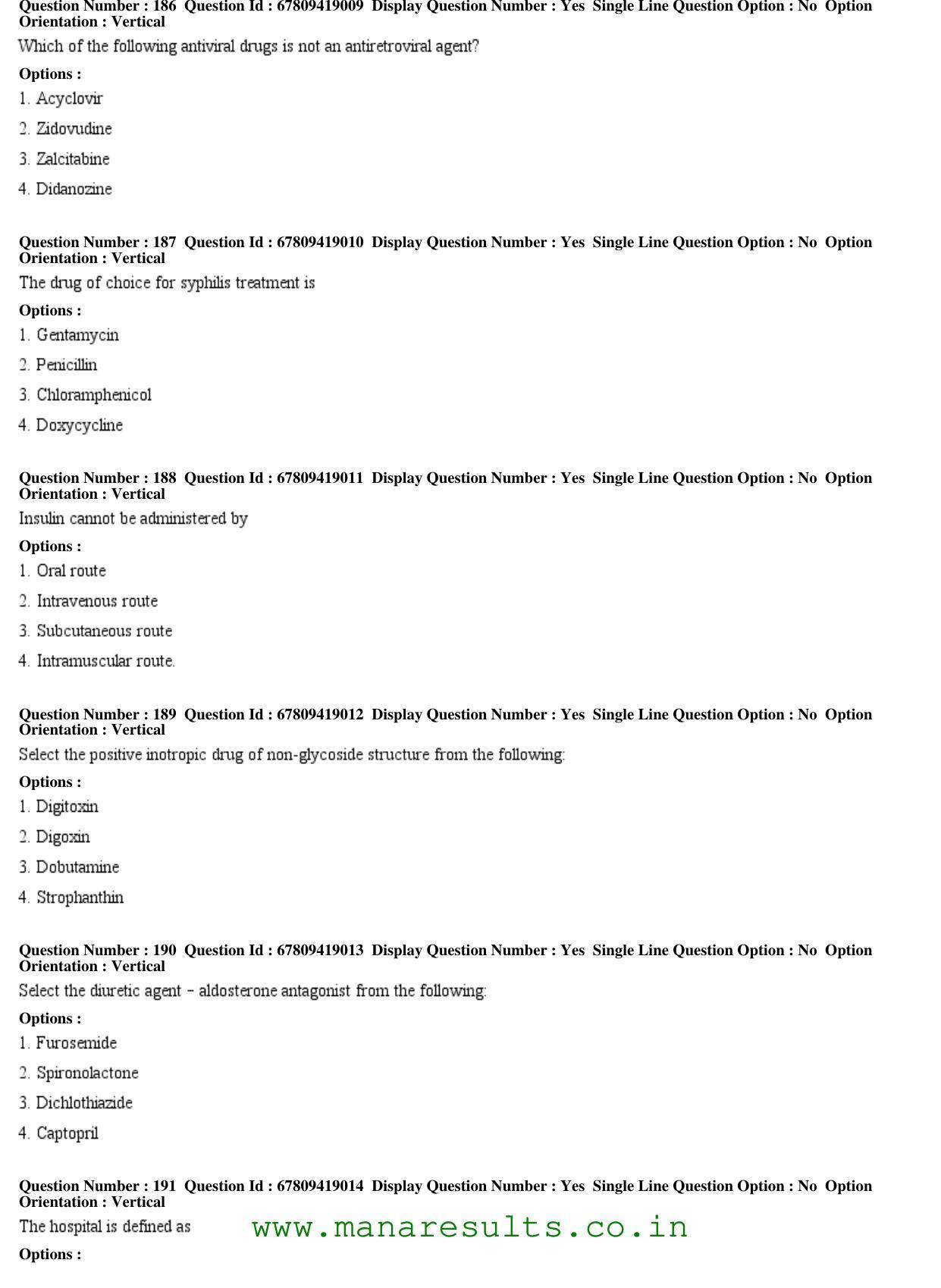 AP ECET 2018 - Pharmacy Old Previous Question Papers - Page 37