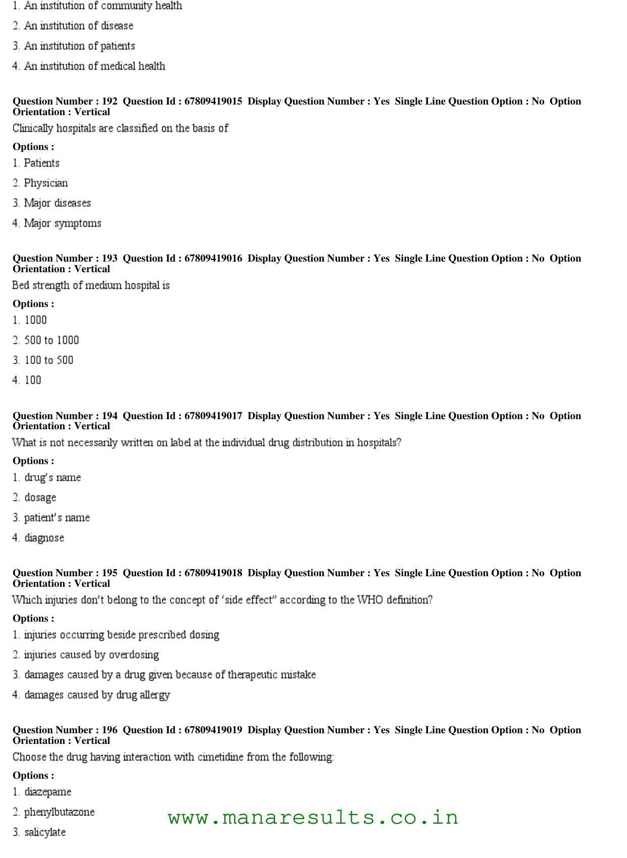 AP ECET 2018 - Pharmacy Old Previous Question Papers - Page 38