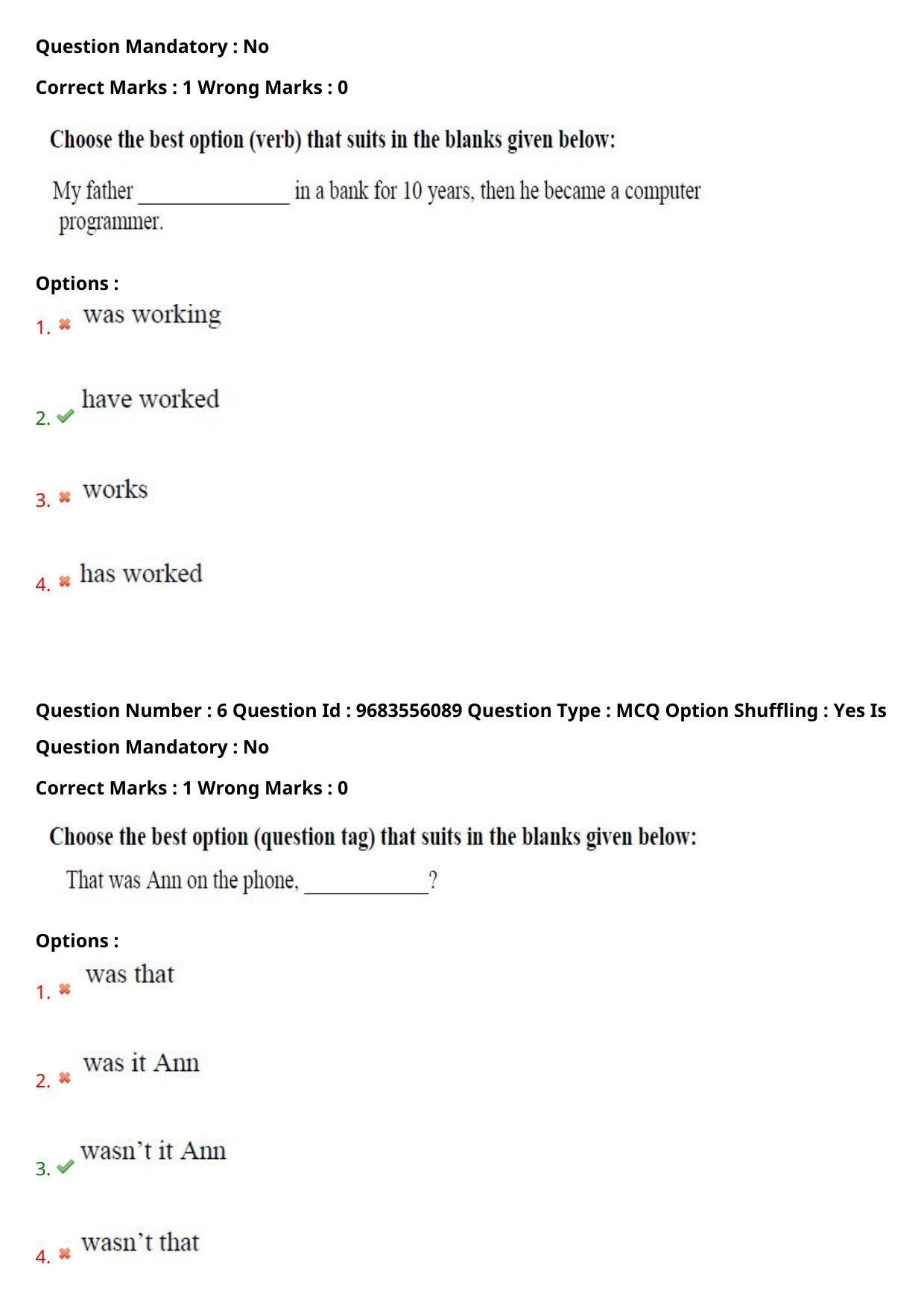 TS CPGET 2021 M B A (5 years Integrated)  (Shift 3) Question Paper with Answer Key - Page 5