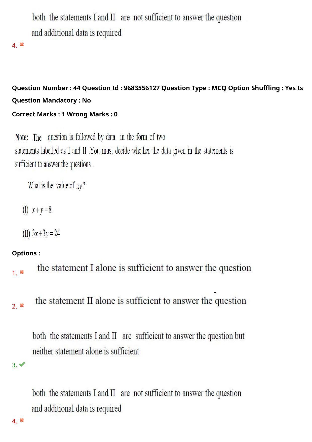 TS CPGET 2021 M B A (5 years Integrated)  (Shift 3) Question Paper with Answer Key - Page 27