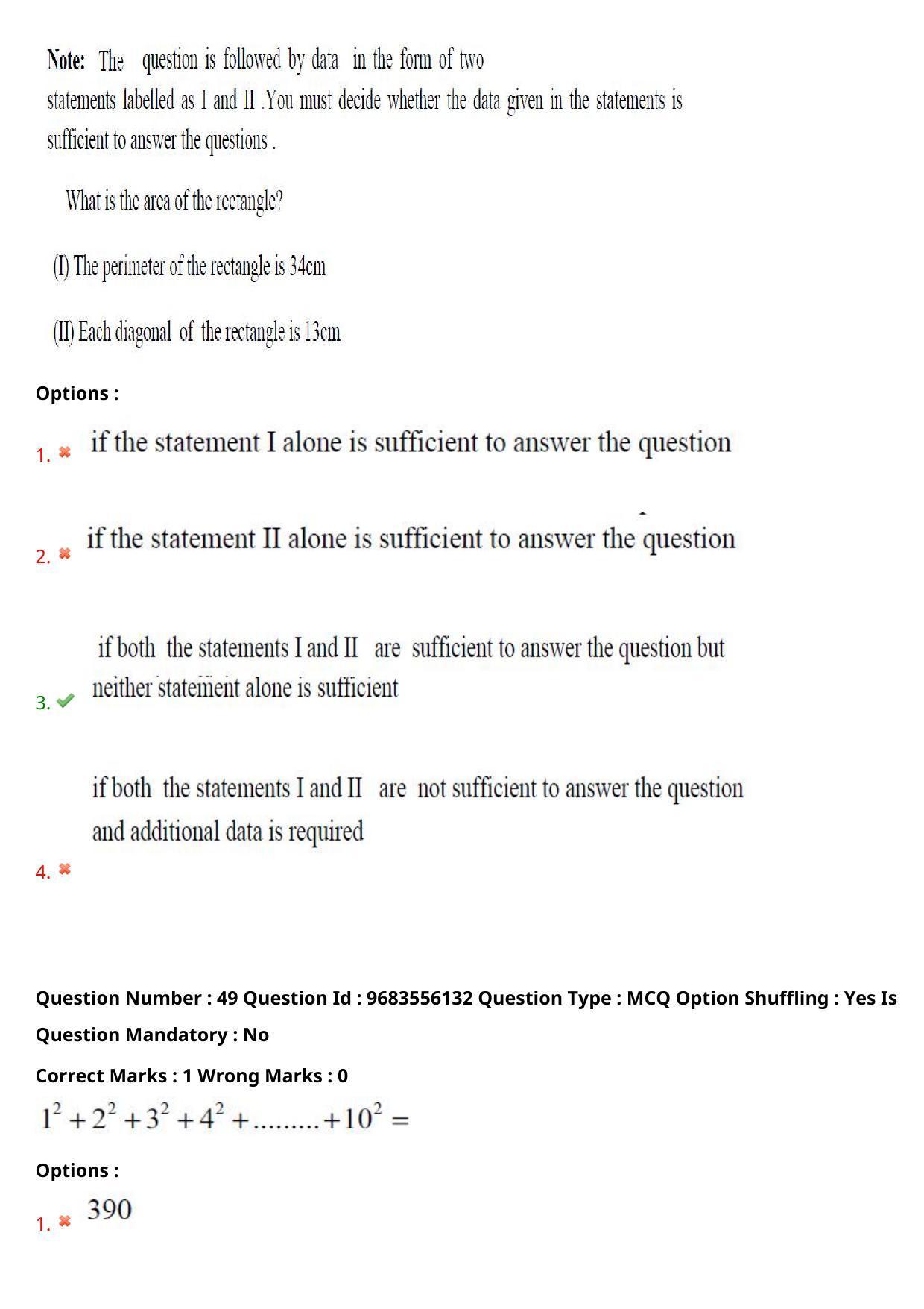TS CPGET 2021 M B A (5 years Integrated)  (Shift 3) Question Paper with Answer Key - Page 31