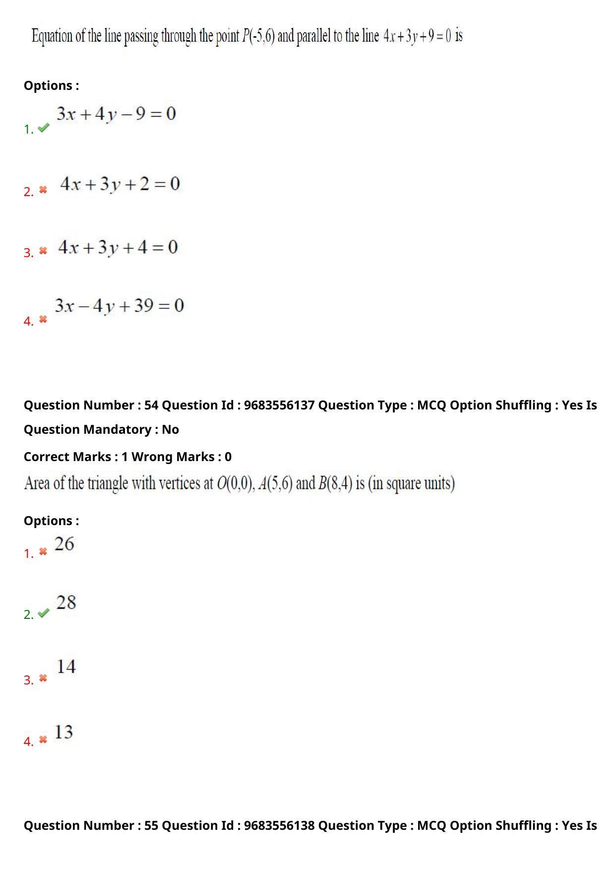 TS CPGET 2021 M B A (5 years Integrated)  (Shift 3) Question Paper with Answer Key - Page 34