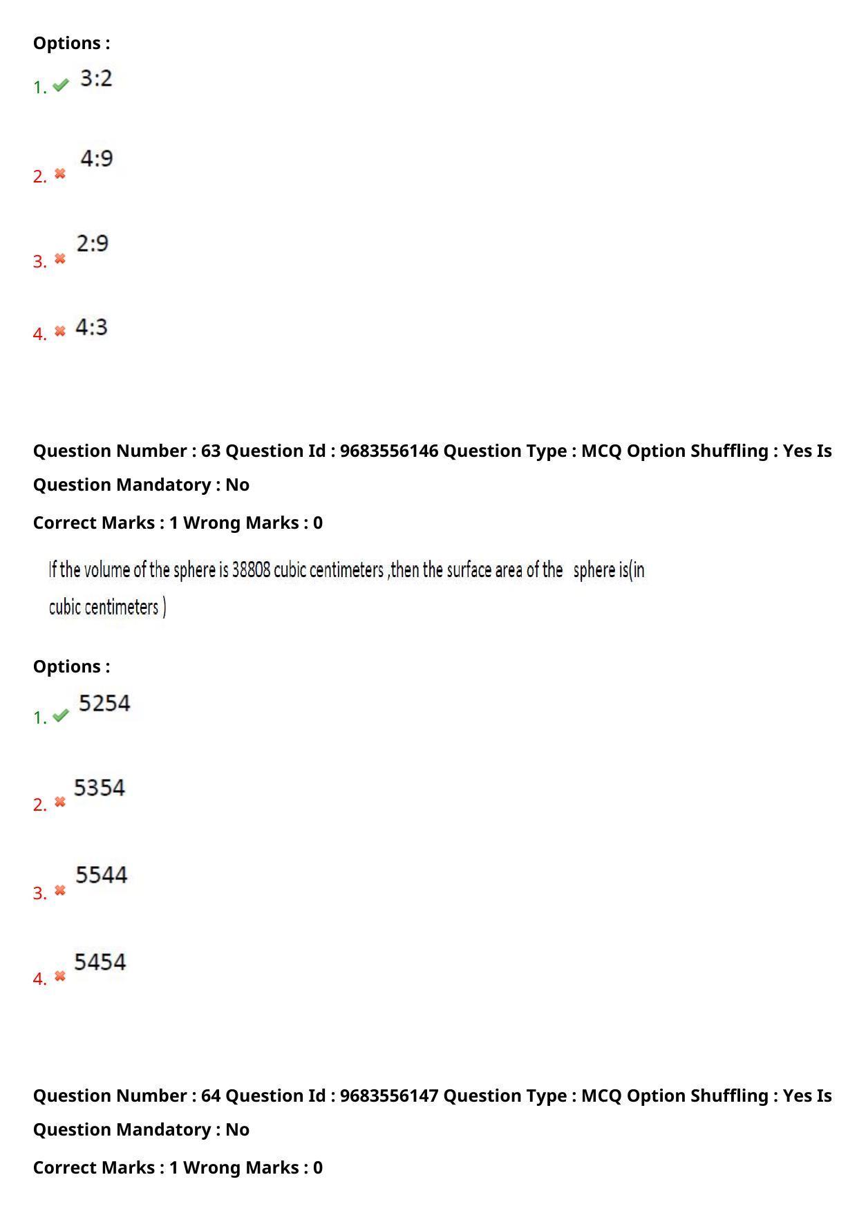 TS CPGET 2021 M B A (5 years Integrated)  (Shift 3) Question Paper with Answer Key - Page 39