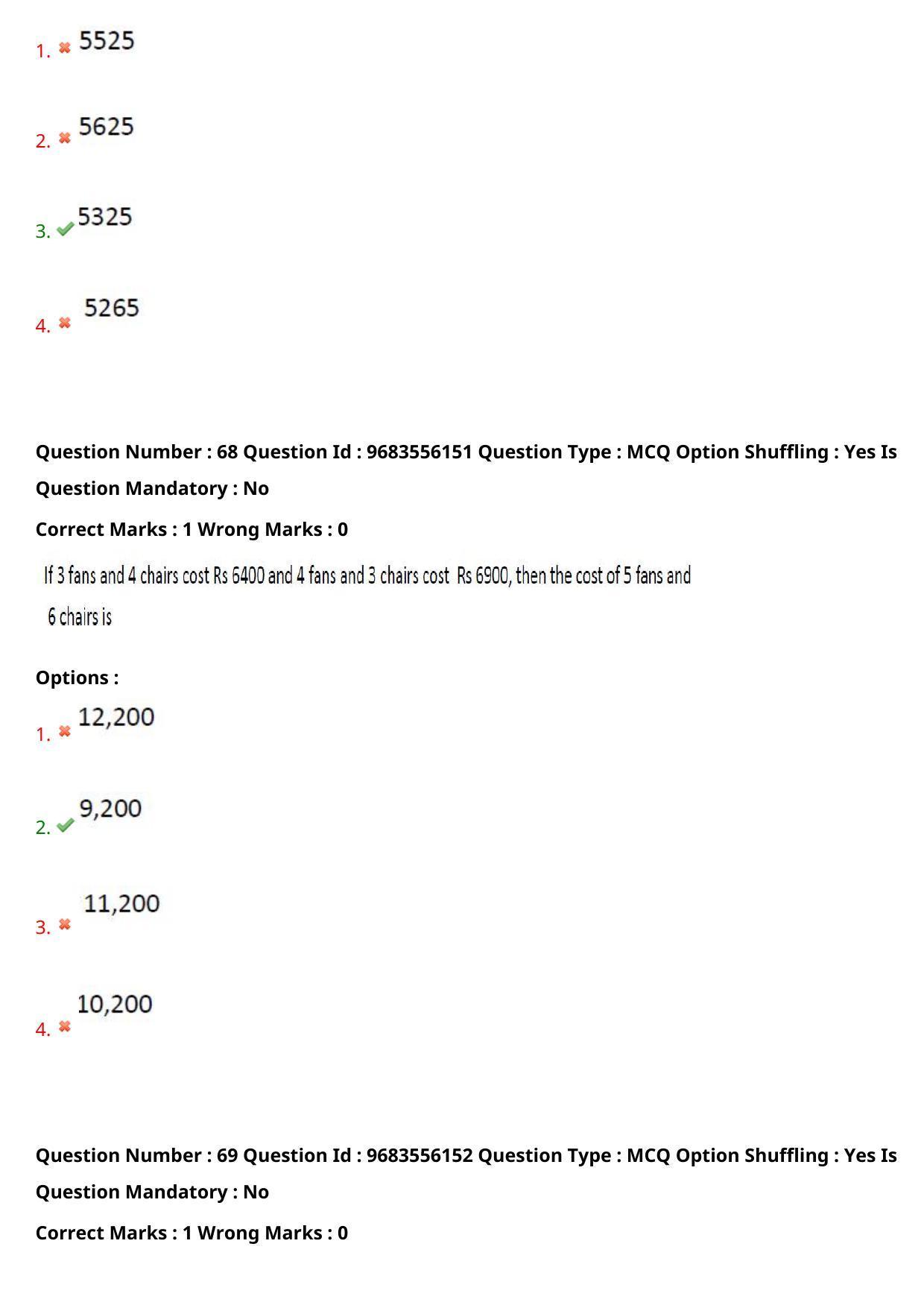 TS CPGET 2021 M B A (5 years Integrated)  (Shift 3) Question Paper with Answer Key - Page 42
