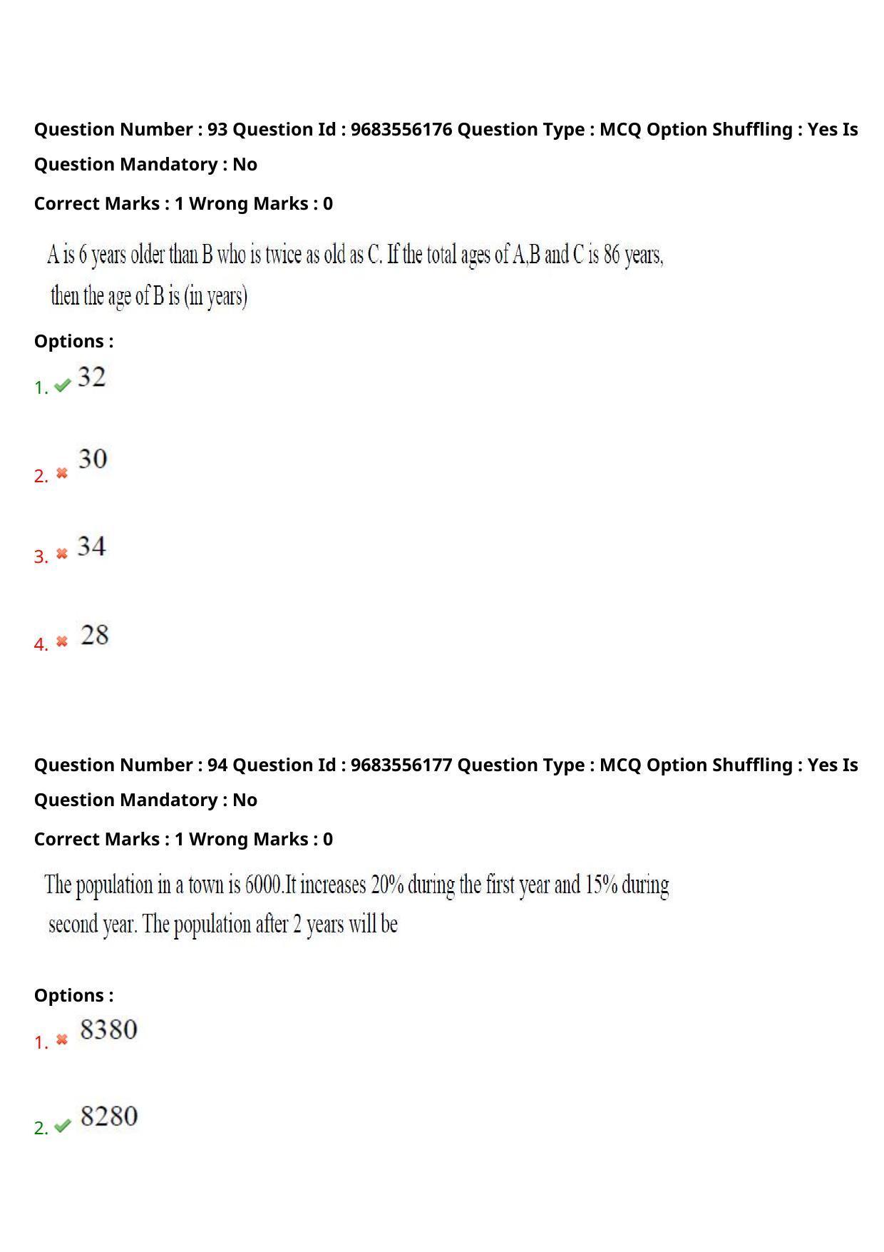 TS CPGET 2021 M B A (5 years Integrated)  (Shift 3) Question Paper with Answer Key - Page 56