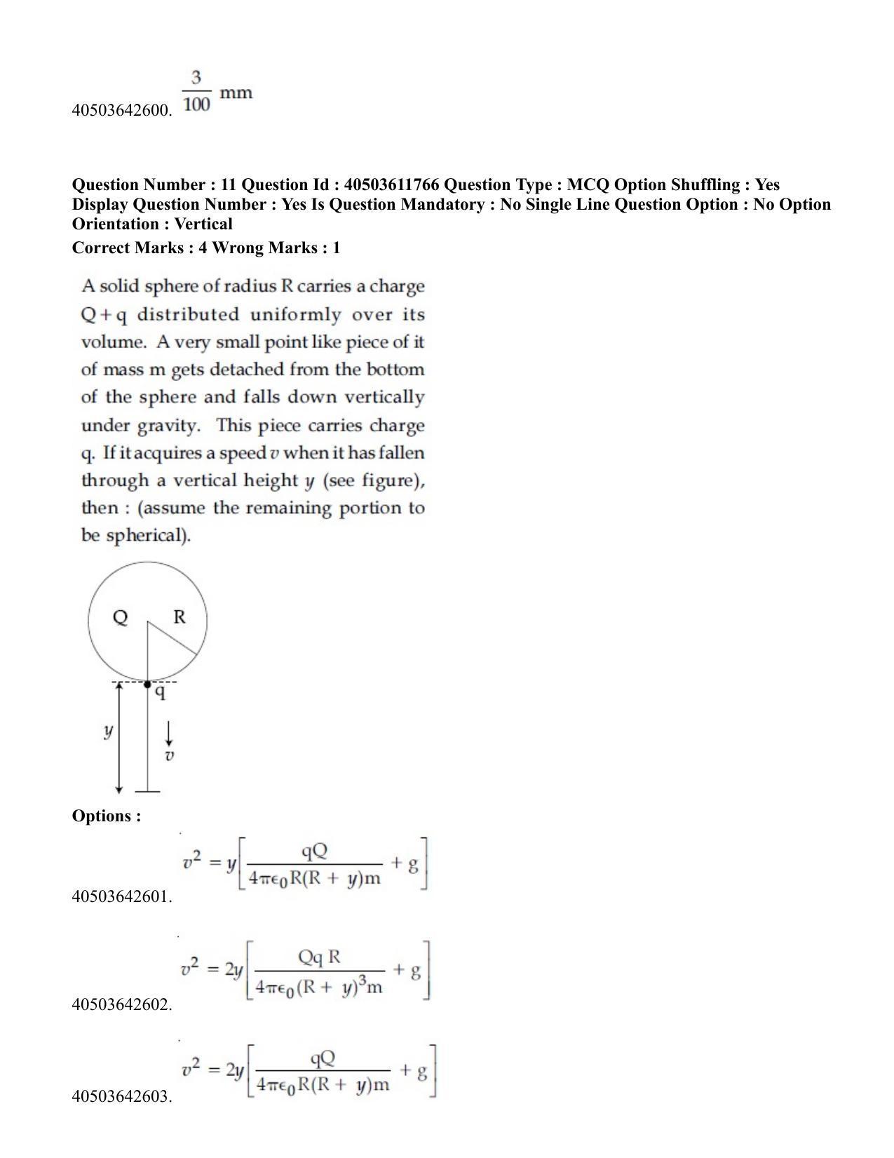 JEE Main 2020 Paper I Question Paper (5th Sep 2020 Shift 1) - Page 15