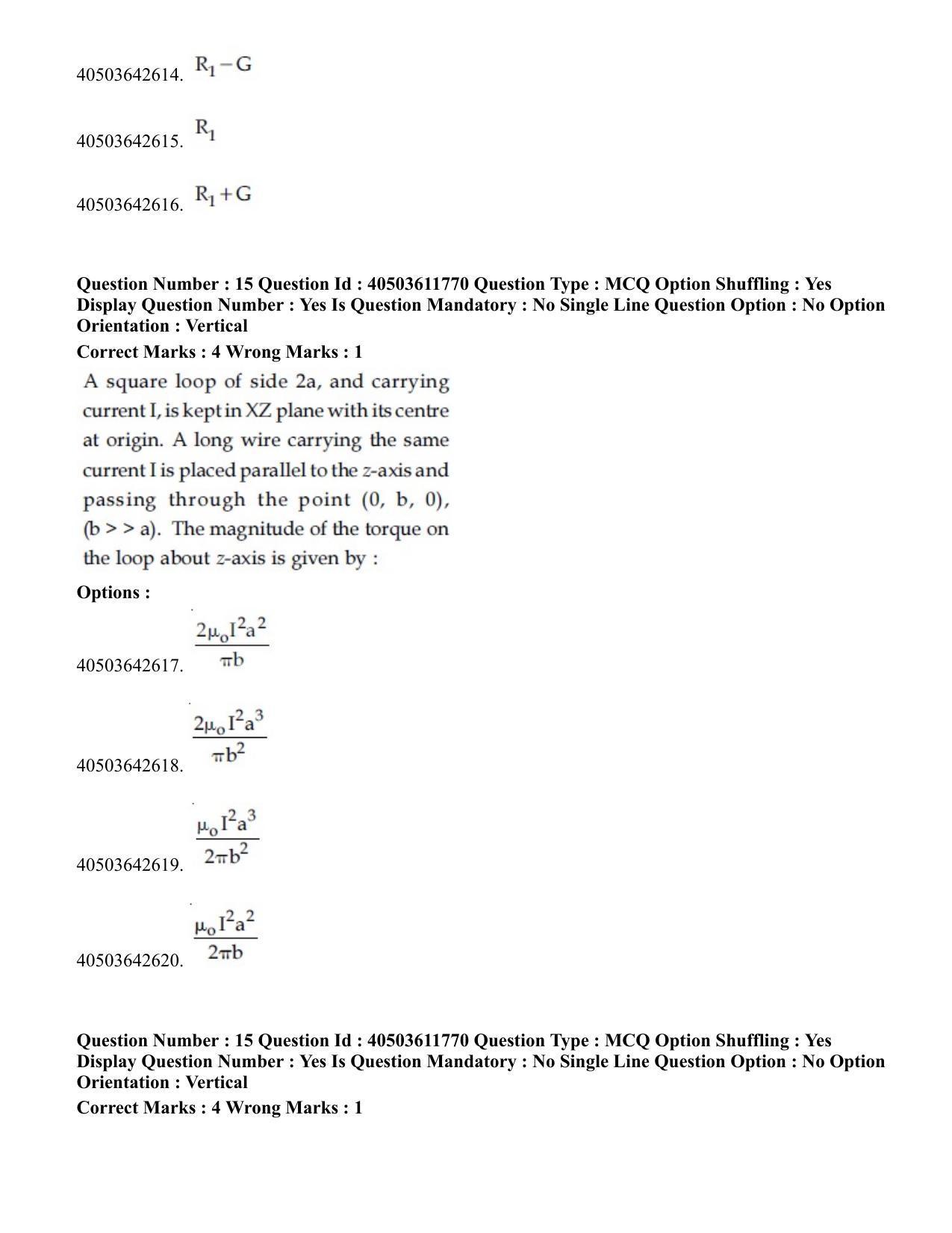 JEE Main 2020 Paper I Question Paper (5th Sep 2020 Shift 1) - Page 20
