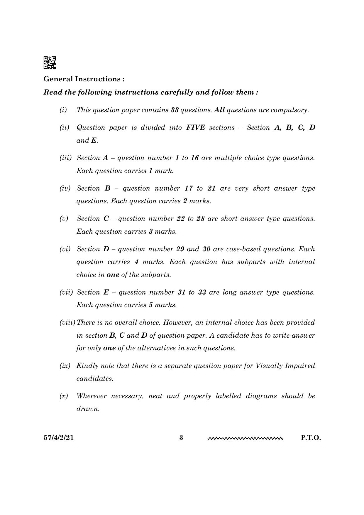 CBSE Class 12 57 4 2 Biology 2024 Question Paper - Page 3