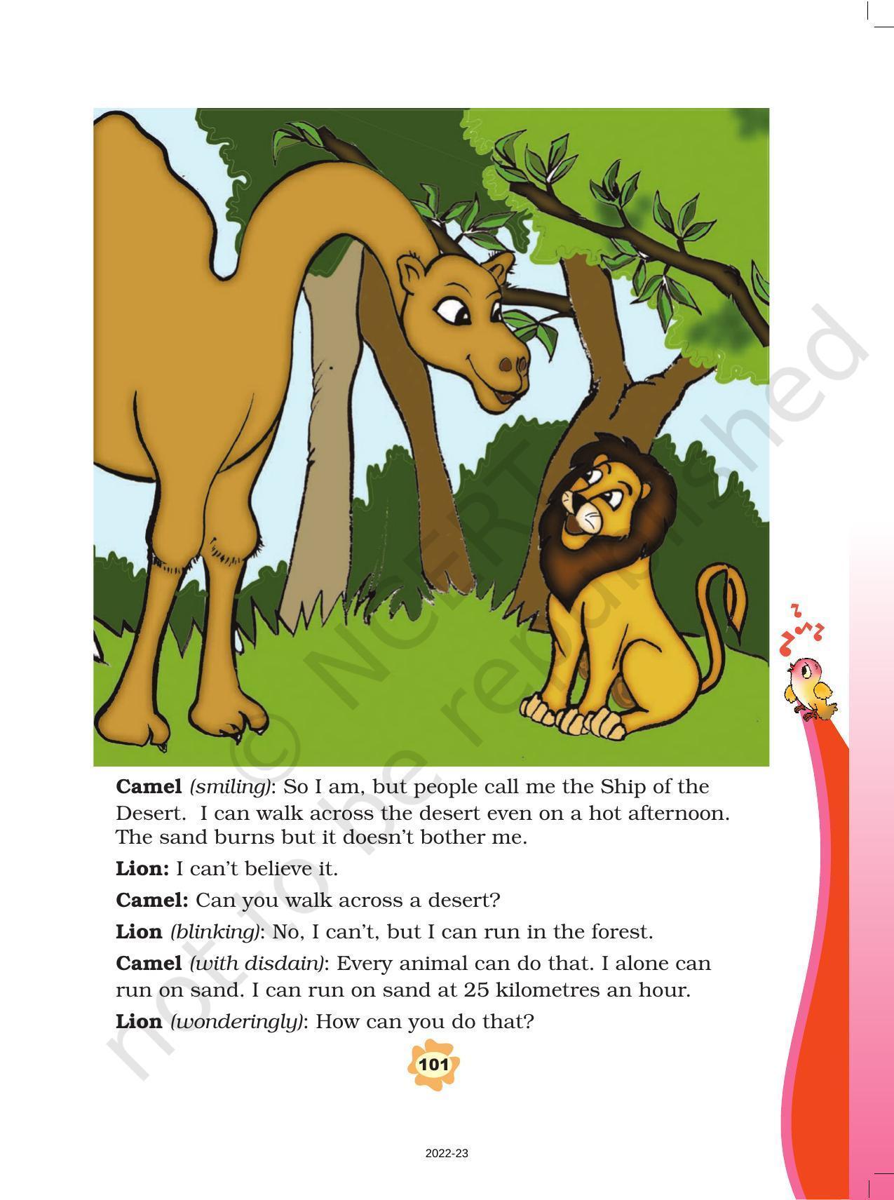 NCERT Book for Class 3 English: Unit X.1-How Creatures Move - Page 5