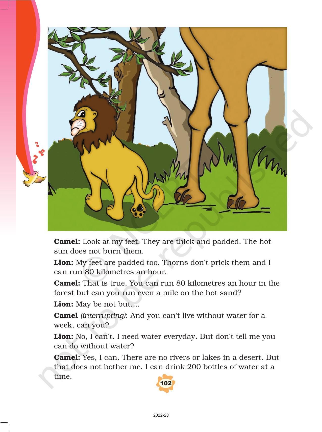 NCERT Book for Class 3 English: Unit X.1-How Creatures Move - Page 6