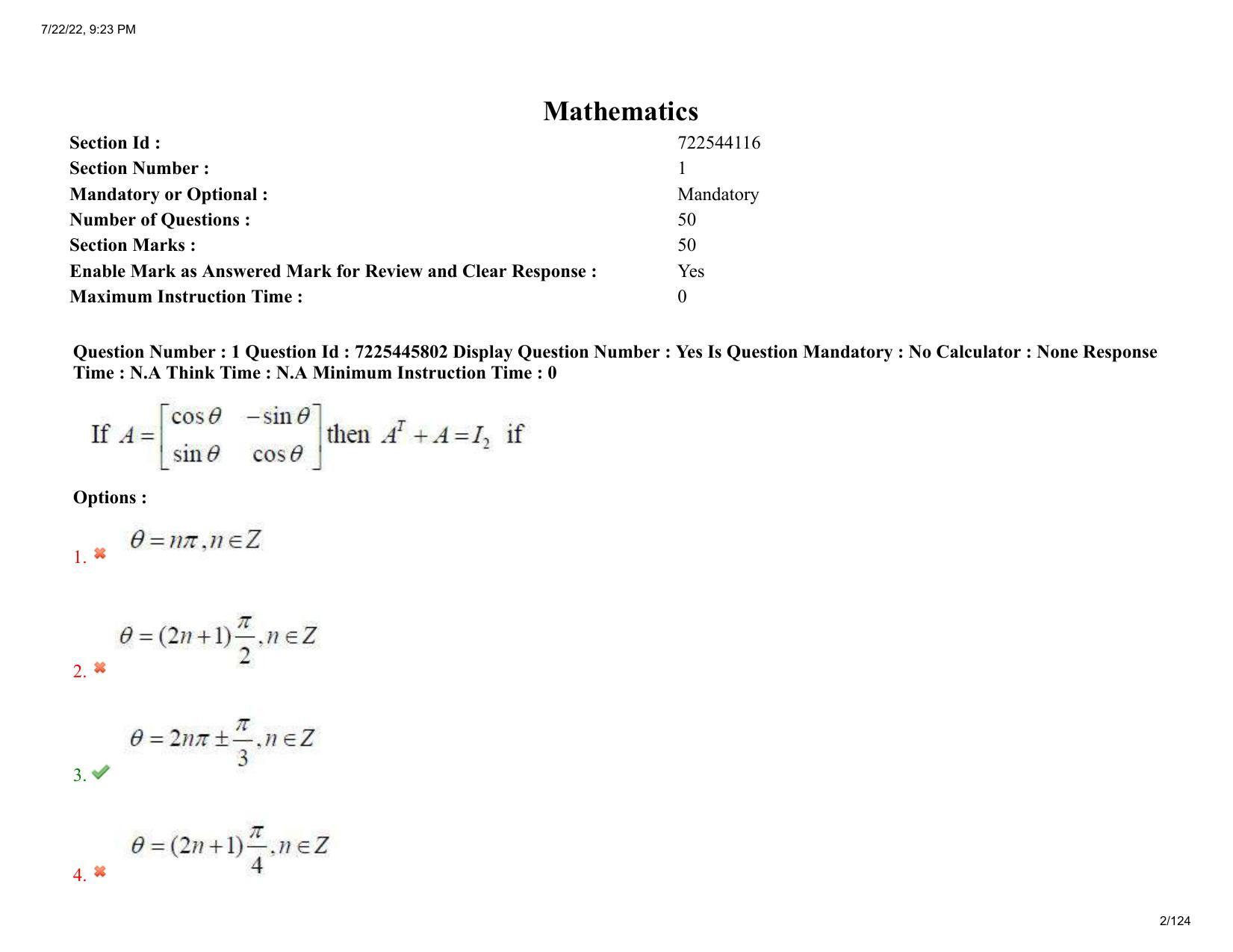 AP ECET 2022 - METALLURGICAL ENGINEERING Question Paper With Preliminary Keys  - Page 2