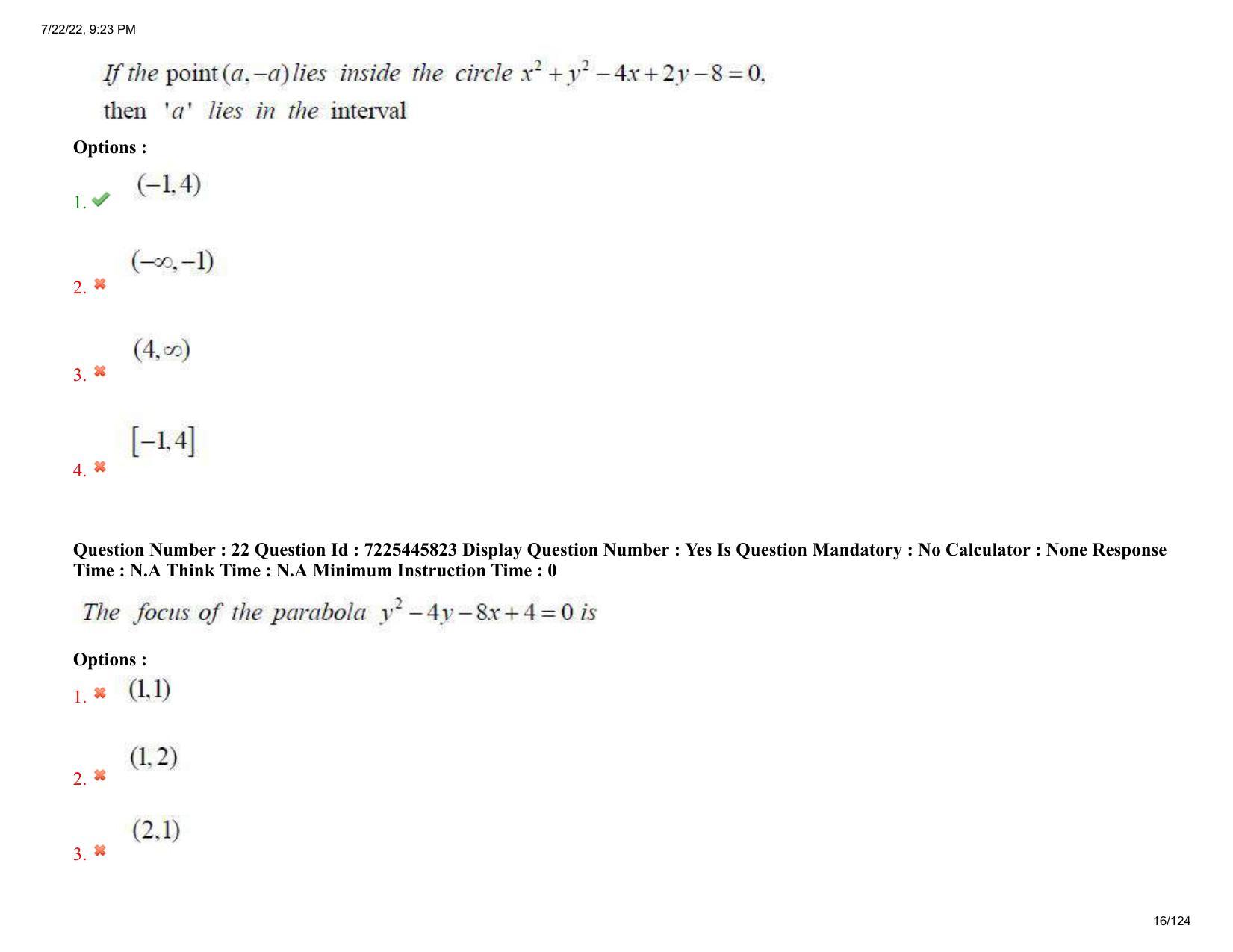 AP ECET 2022 - METALLURGICAL ENGINEERING Question Paper With Preliminary Keys  - Page 16