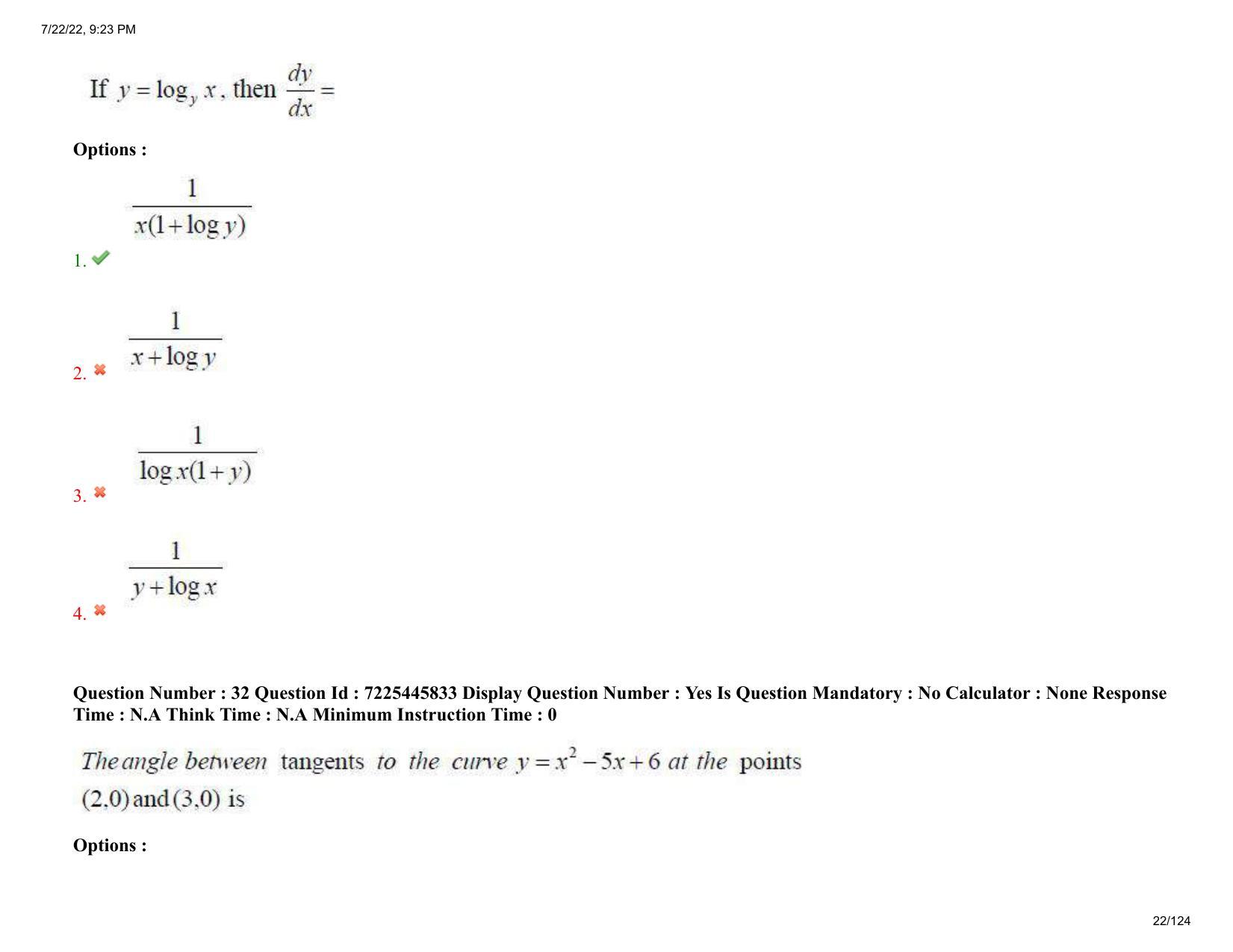 AP ECET 2022 - METALLURGICAL ENGINEERING Question Paper With Preliminary Keys  - Page 22