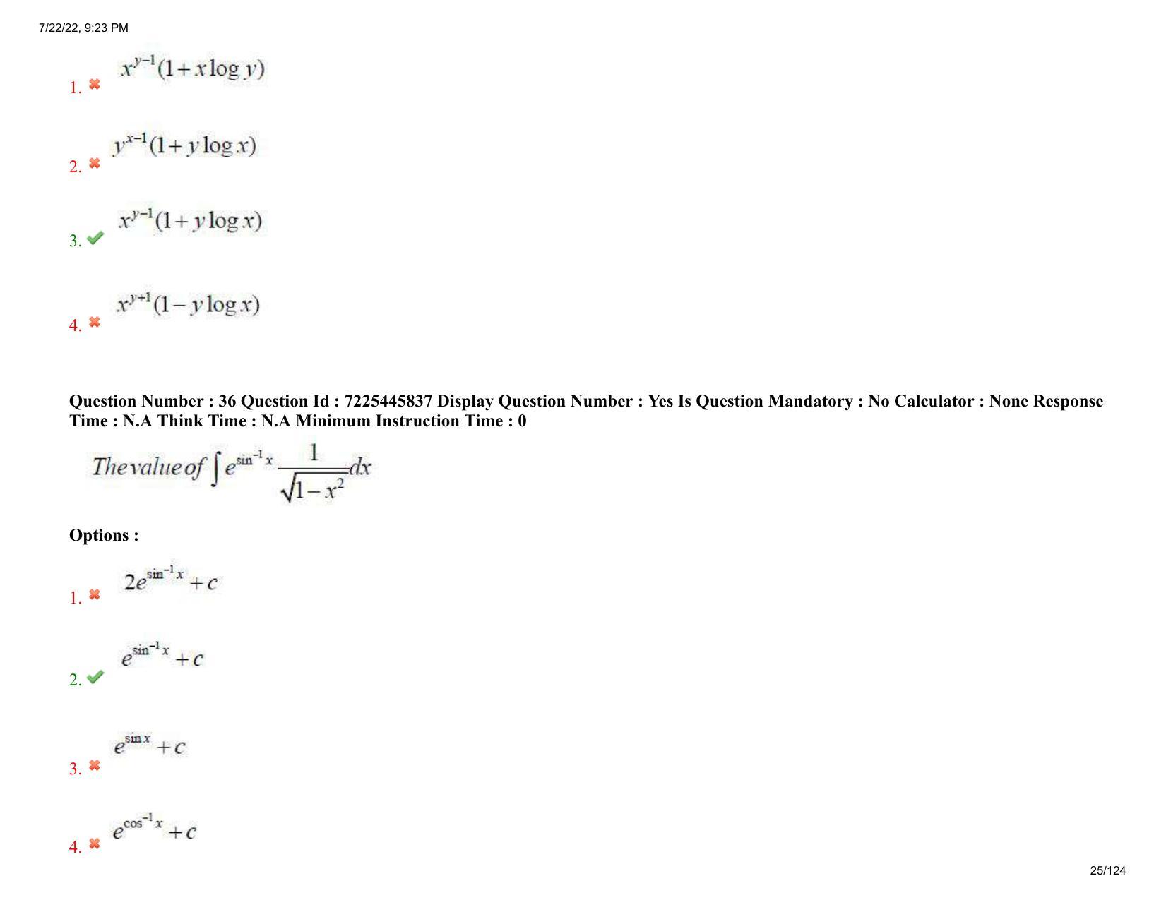AP ECET 2022 - METALLURGICAL ENGINEERING Question Paper With Preliminary Keys  - Page 25