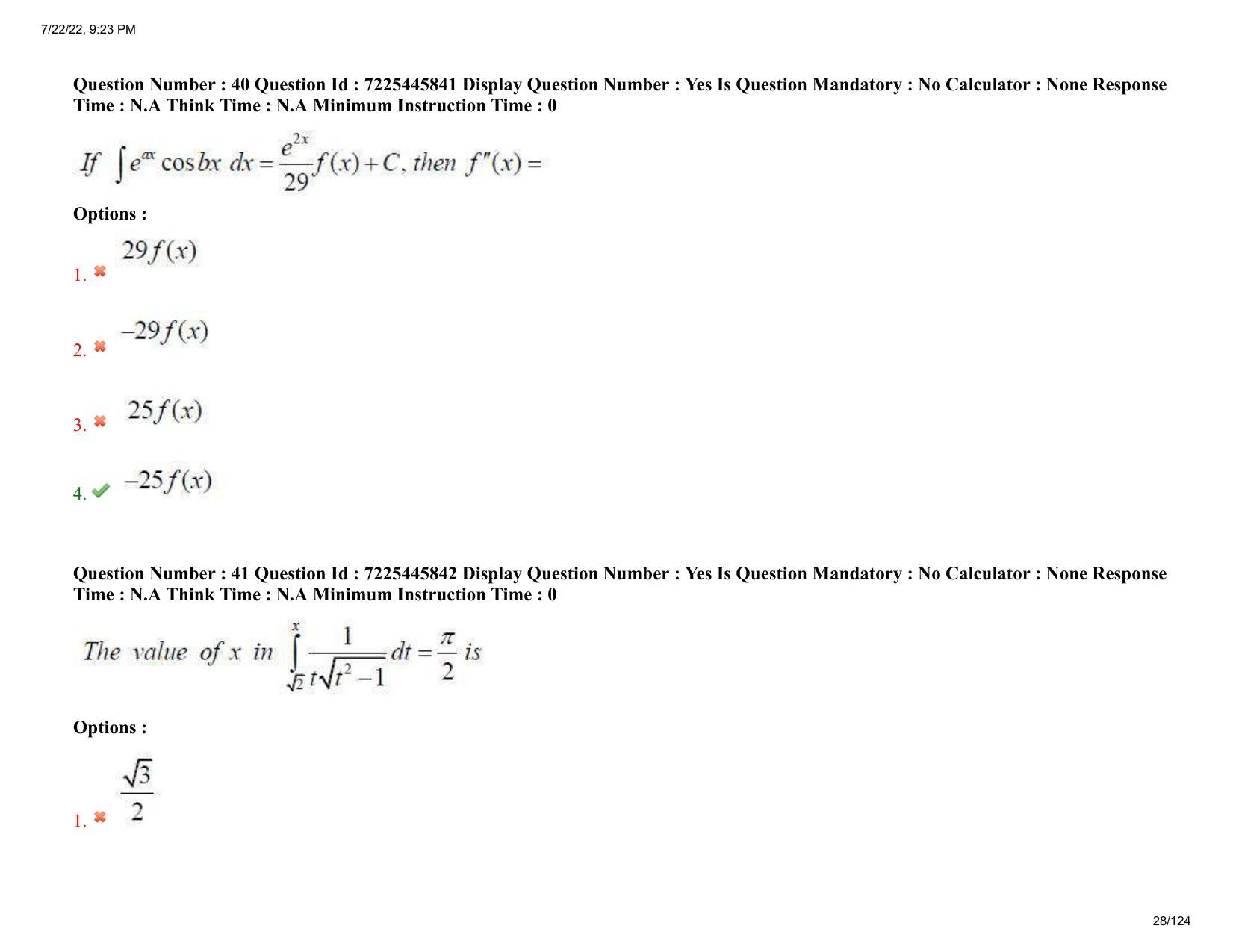 AP ECET 2022 - METALLURGICAL ENGINEERING Question Paper With Preliminary Keys  - Page 28