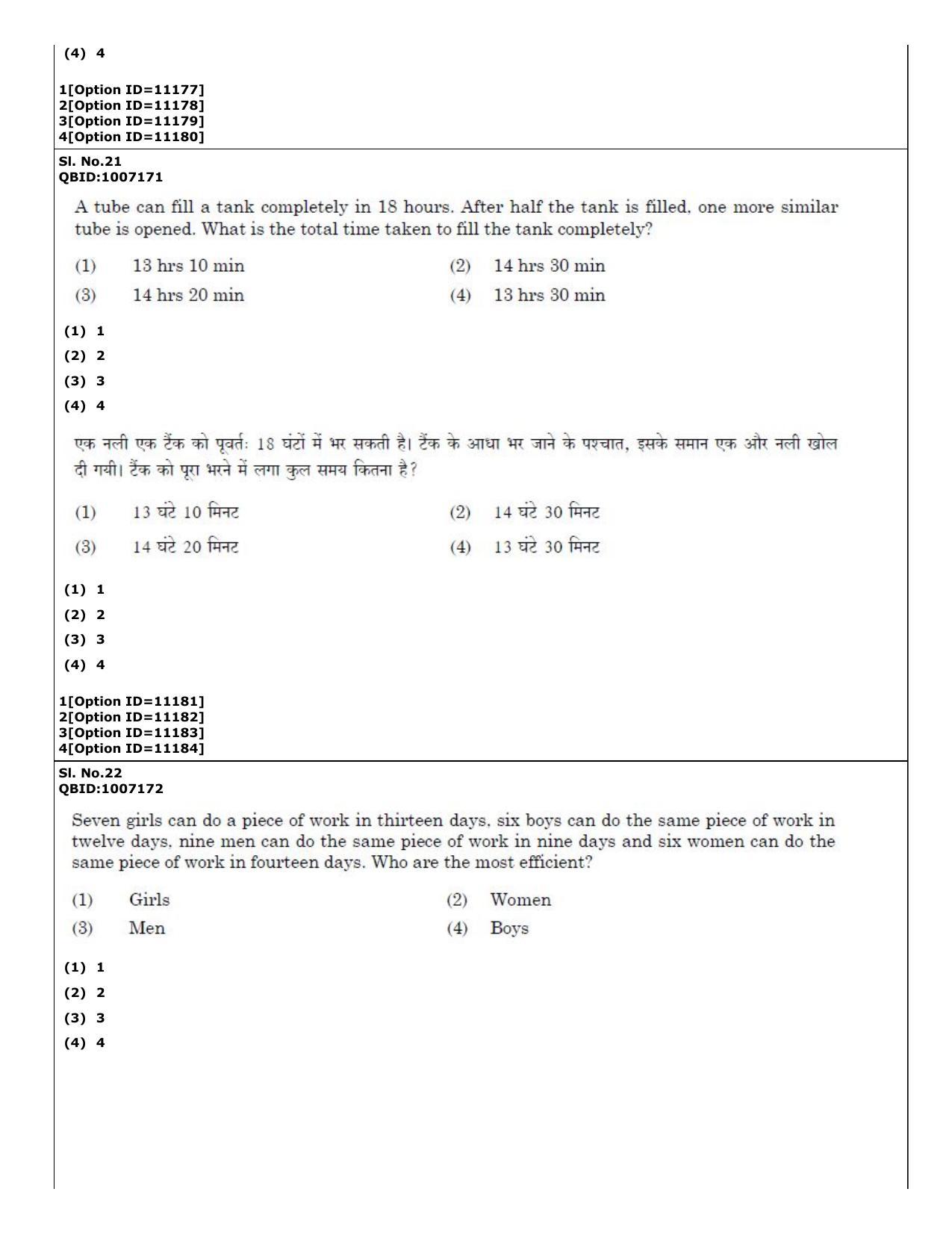 CUET (PG) 2022: PGQP-54 Data Science, Artifical intelligence, Cyber Security (04-09-2022) Question Paper - Page 15