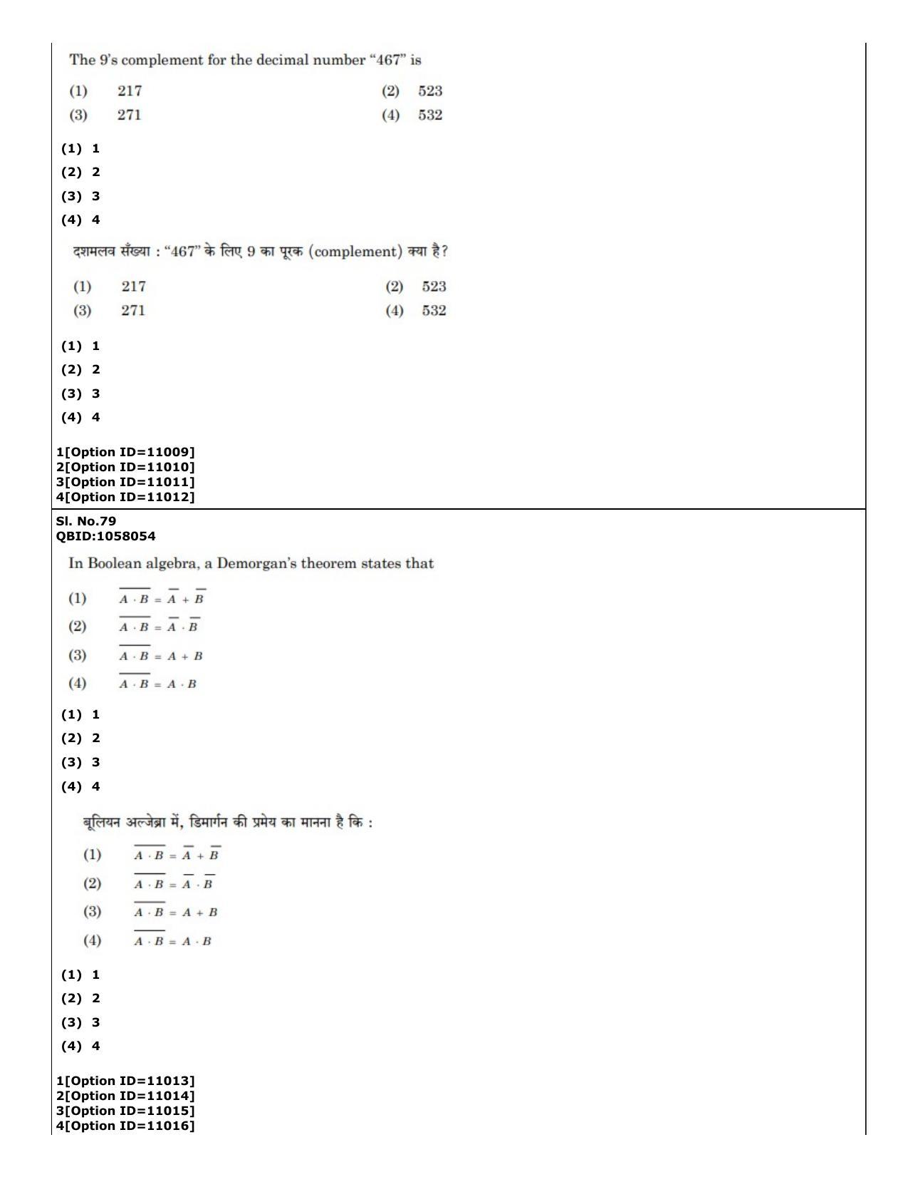 CUET (PG) 2022: PGQP-54 Data Science, Artifical intelligence, Cyber Security (04-09-2022) Question Paper - Page 54