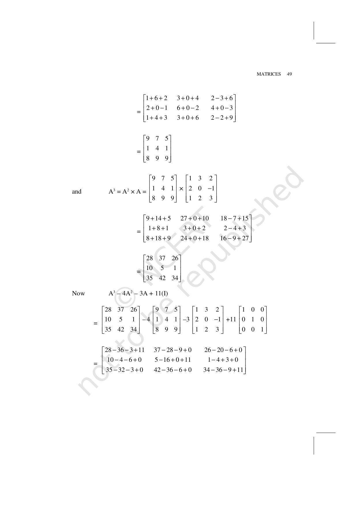 NCERT Exemplar Class 12: Mathematics Unit 3 (Matrices) - Page 8