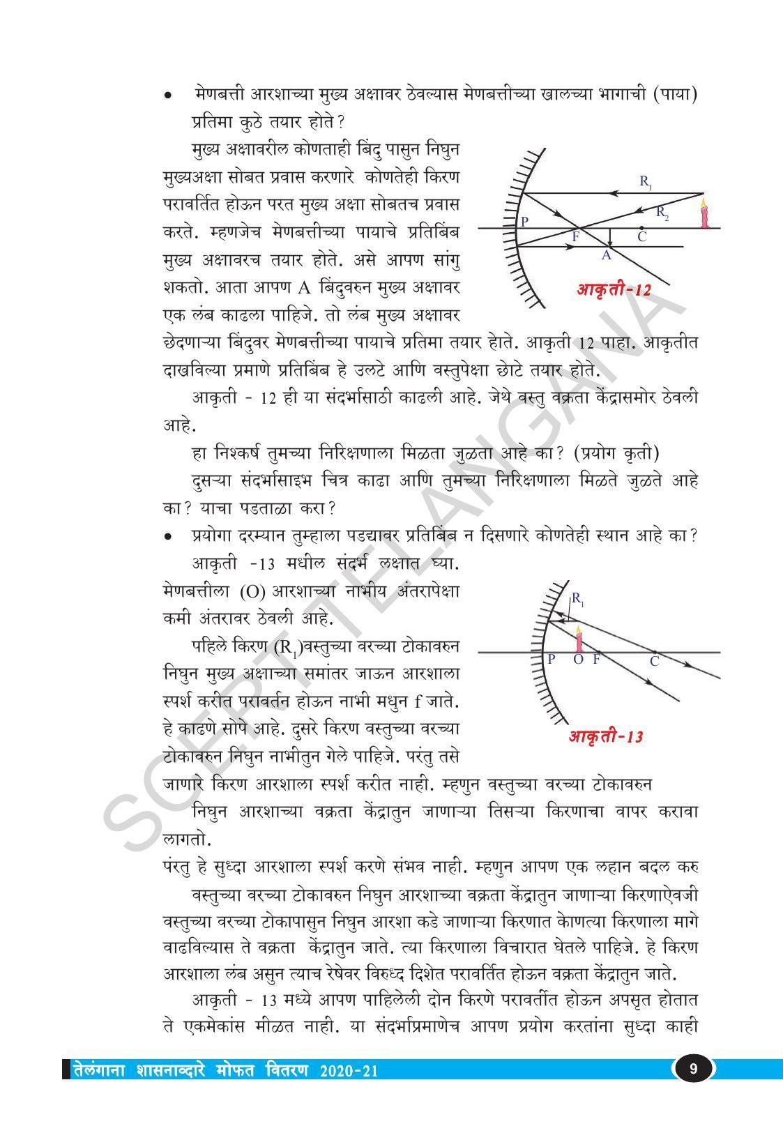 TS SCERT Class 10 Physical Science  (Marathi Medium) Text Book - Page 21