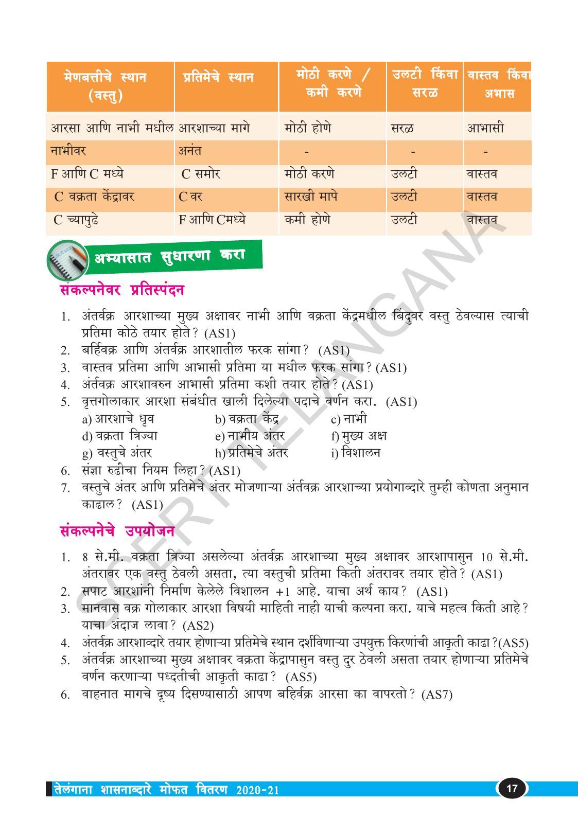 TS SCERT Class 10 Physical Science  (Marathi Medium) Text Book - Page 29