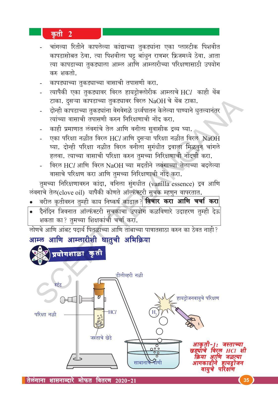 TS SCERT Class 10 Physical Science  (Marathi Medium) Text Book - Page 47