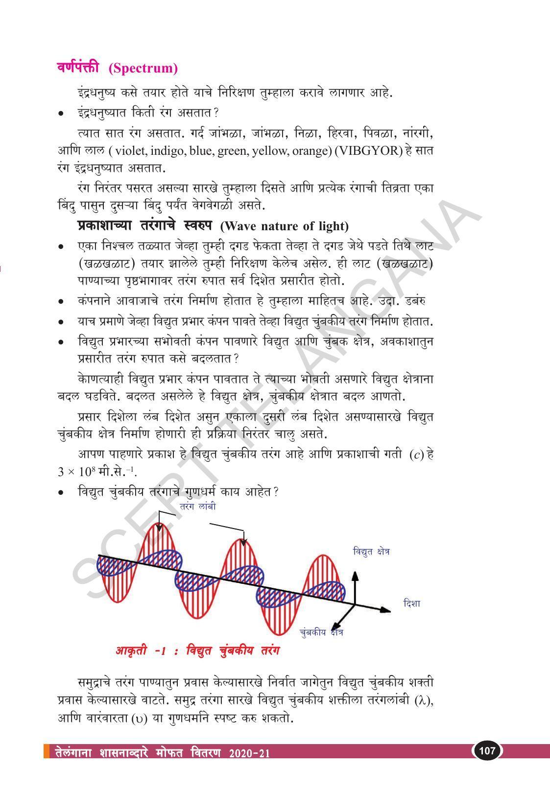 TS SCERT Class 10 Physical Science  (Marathi Medium) Text Book - Page 119