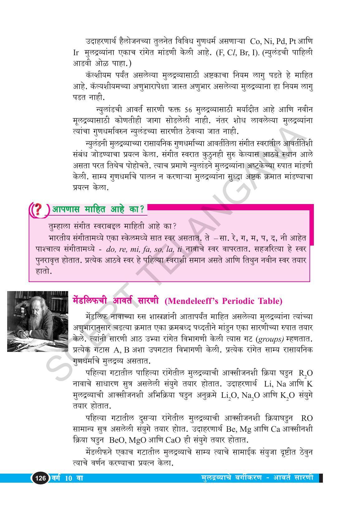 TS SCERT Class 10 Physical Science  (Marathi Medium) Text Book - Page 138