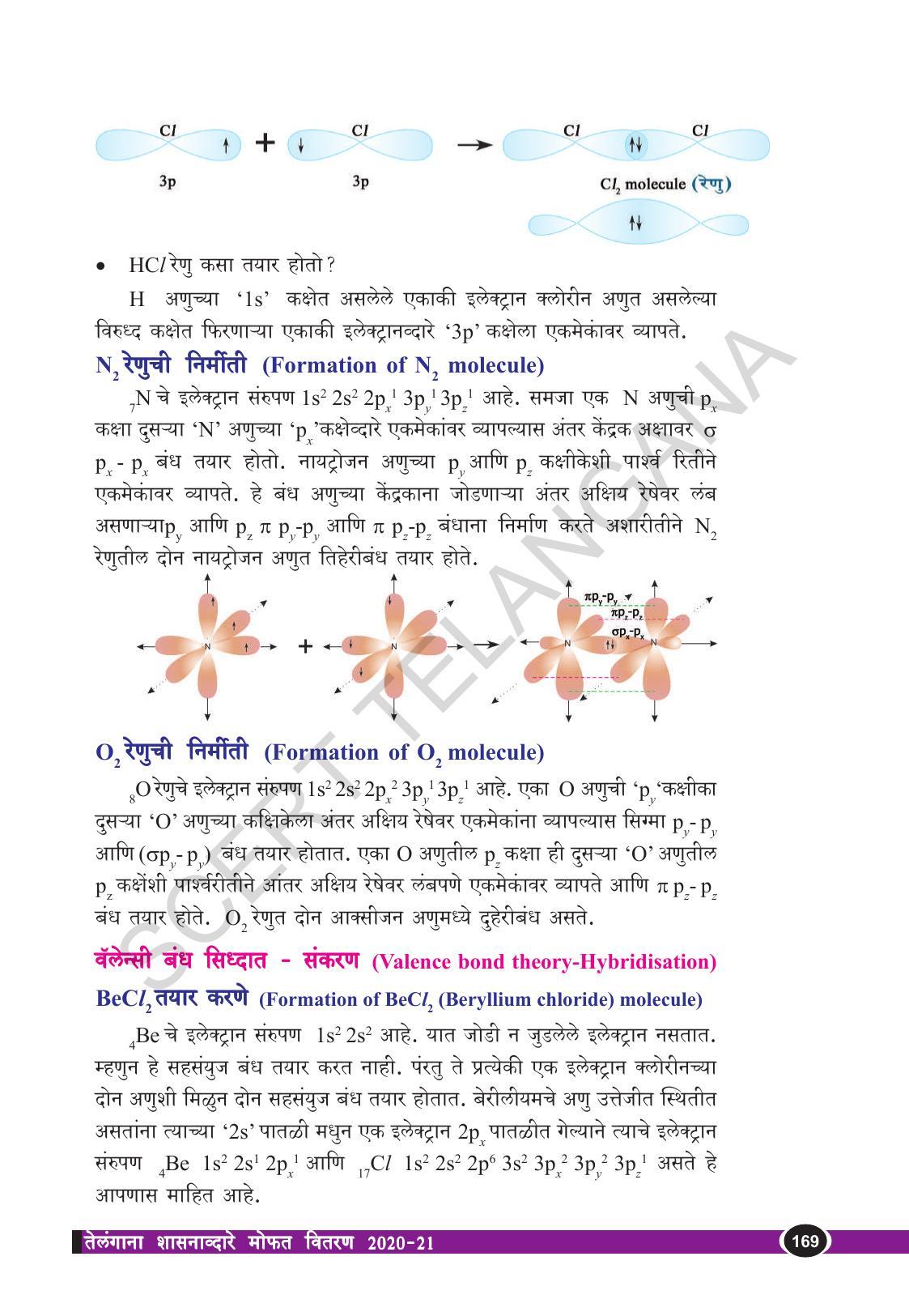 TS SCERT Class 10 Physical Science  (Marathi Medium) Text Book - Page 181