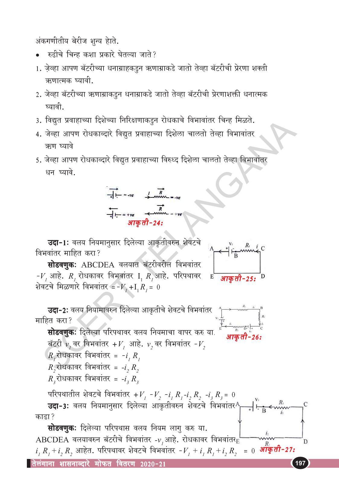 TS SCERT Class 10 Physical Science  (Marathi Medium) Text Book - Page 209