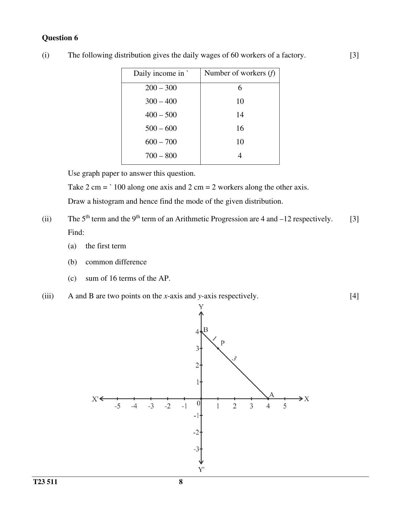 ICSE Class 10 MATHEMATICS 2023 Question Paper - Page 8