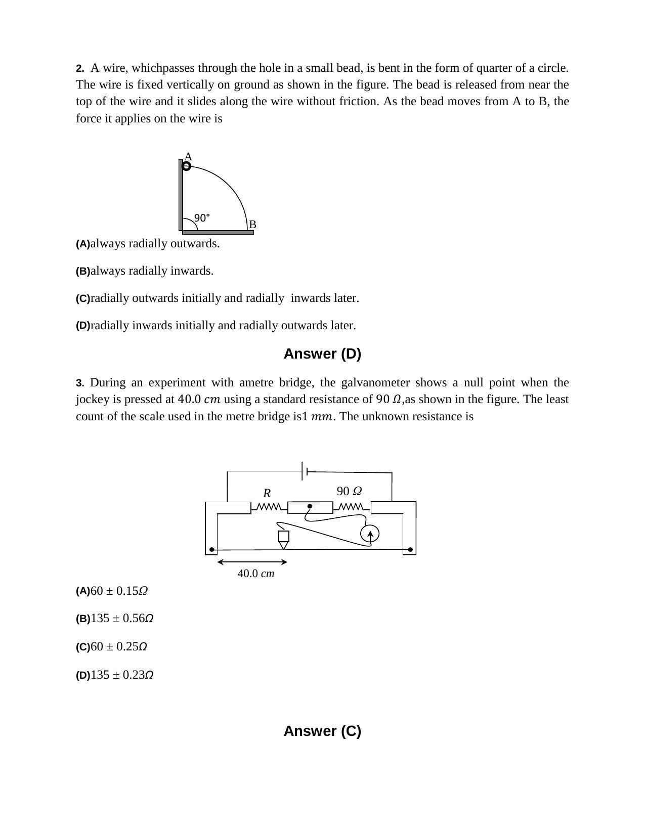 JEE (Advanced) 2014 Paper II Question Paper - Page 2