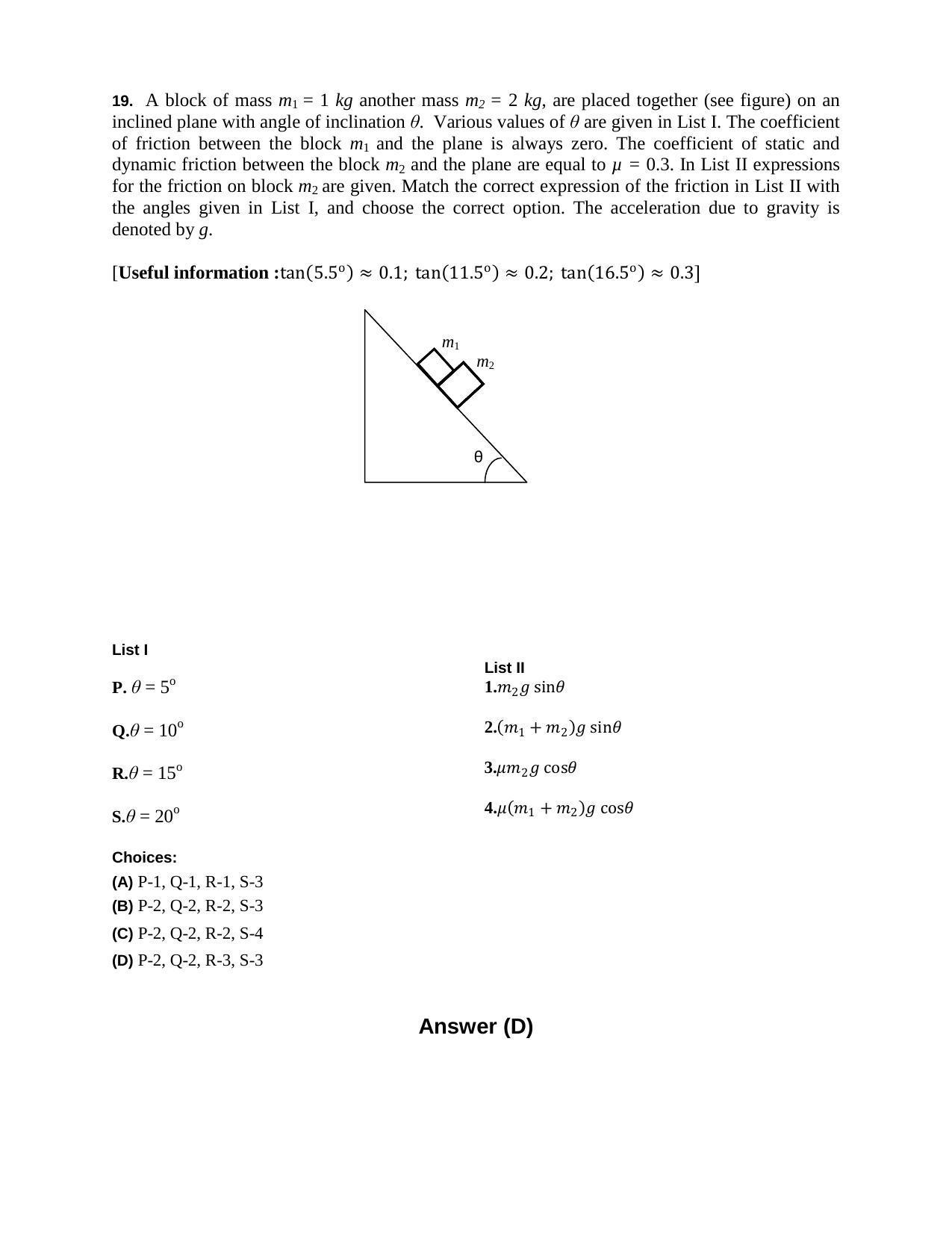 JEE (Advanced) 2014 Paper II Question Paper - Page 11
