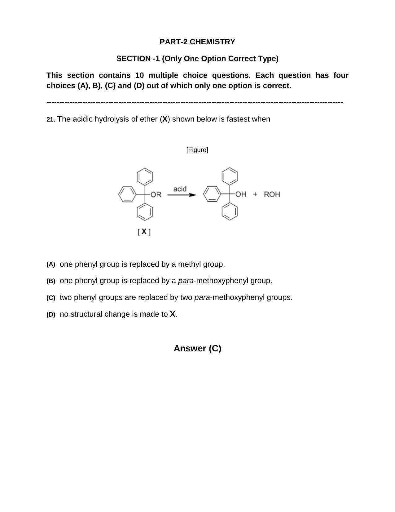 JEE (Advanced) 2014 Paper II Question Paper - Page 13