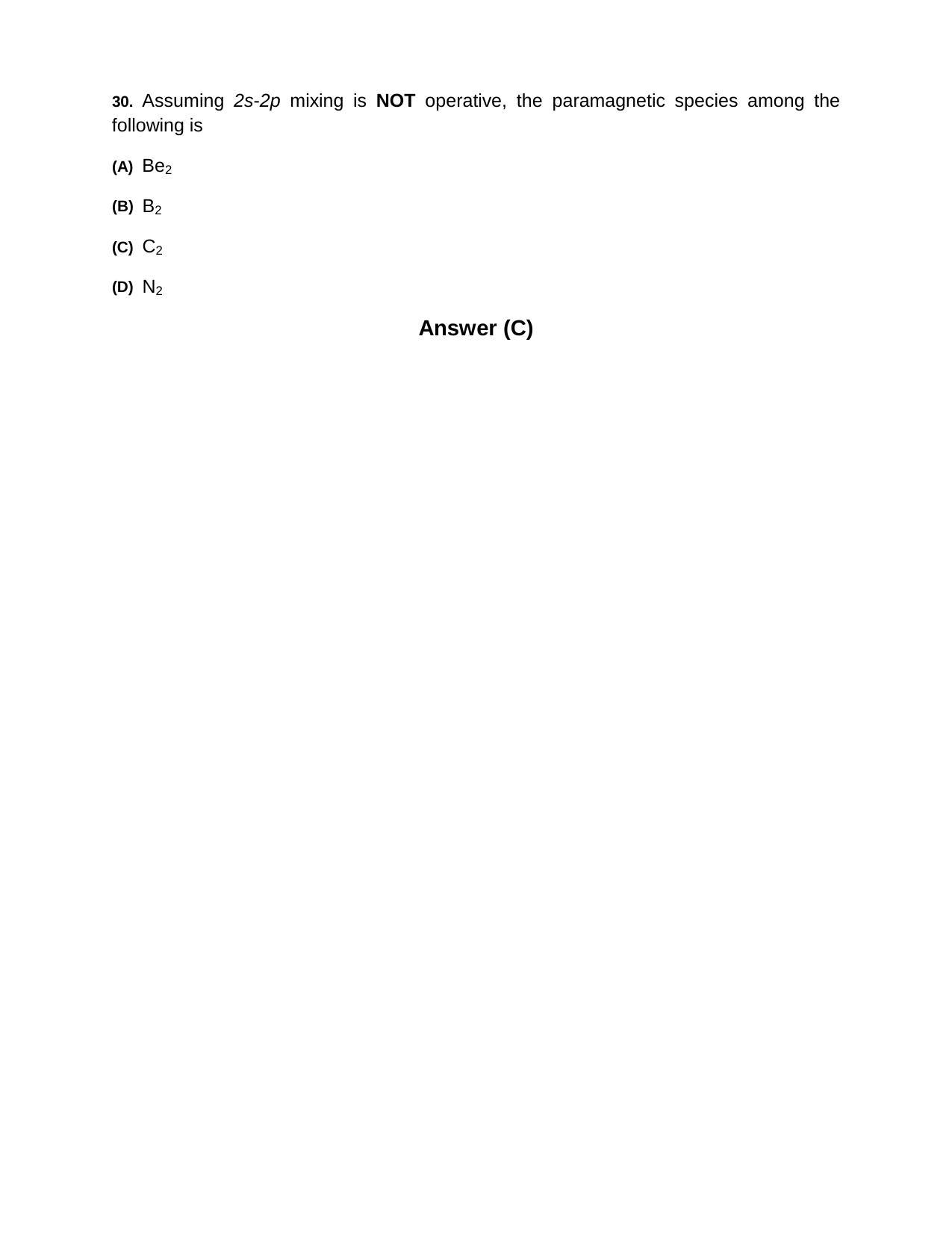 JEE (Advanced) 2014 Paper II Question Paper - Page 18