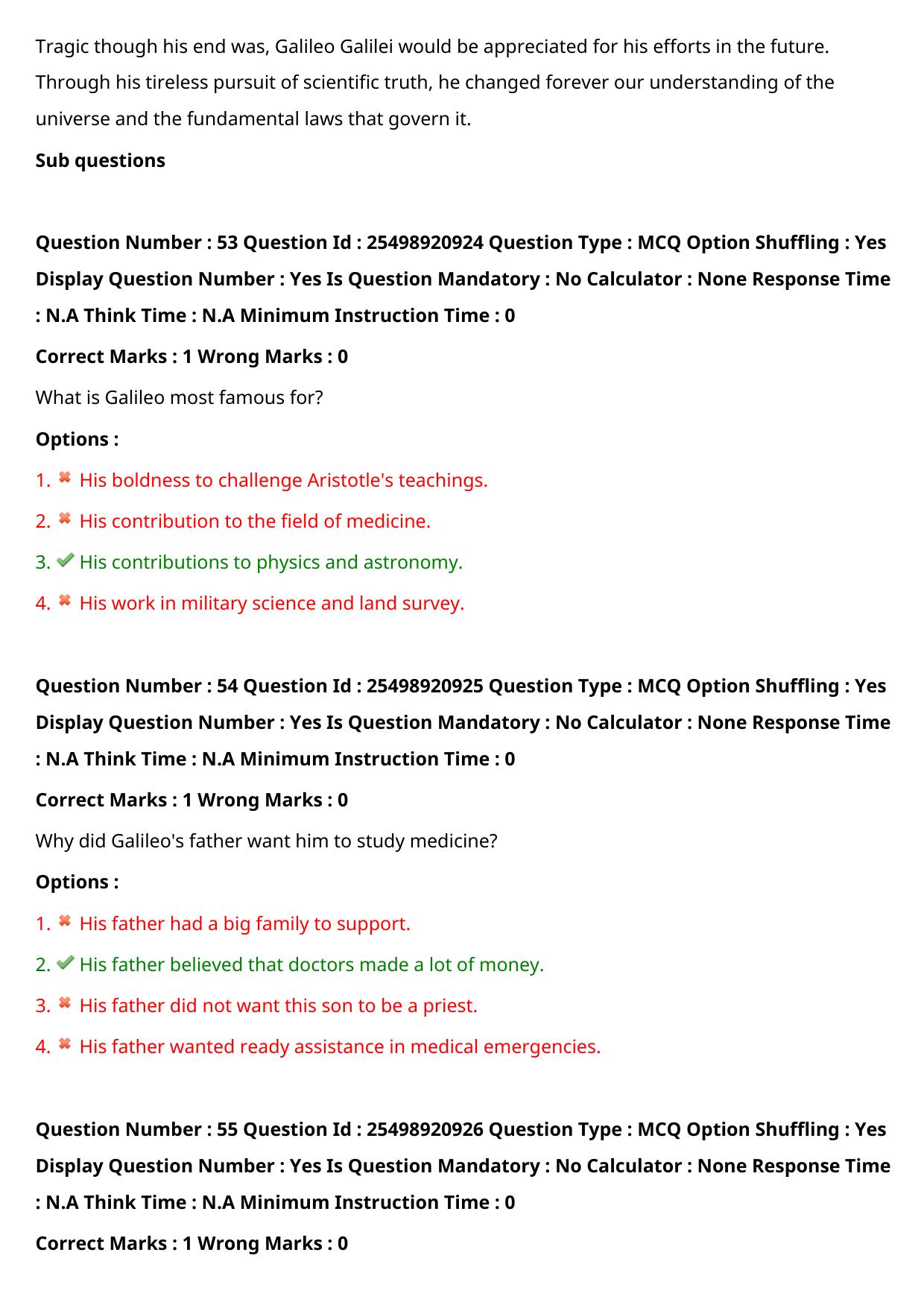 MP CPCT 18 Sept 2022 Question Paper Shift 2 - Page 45