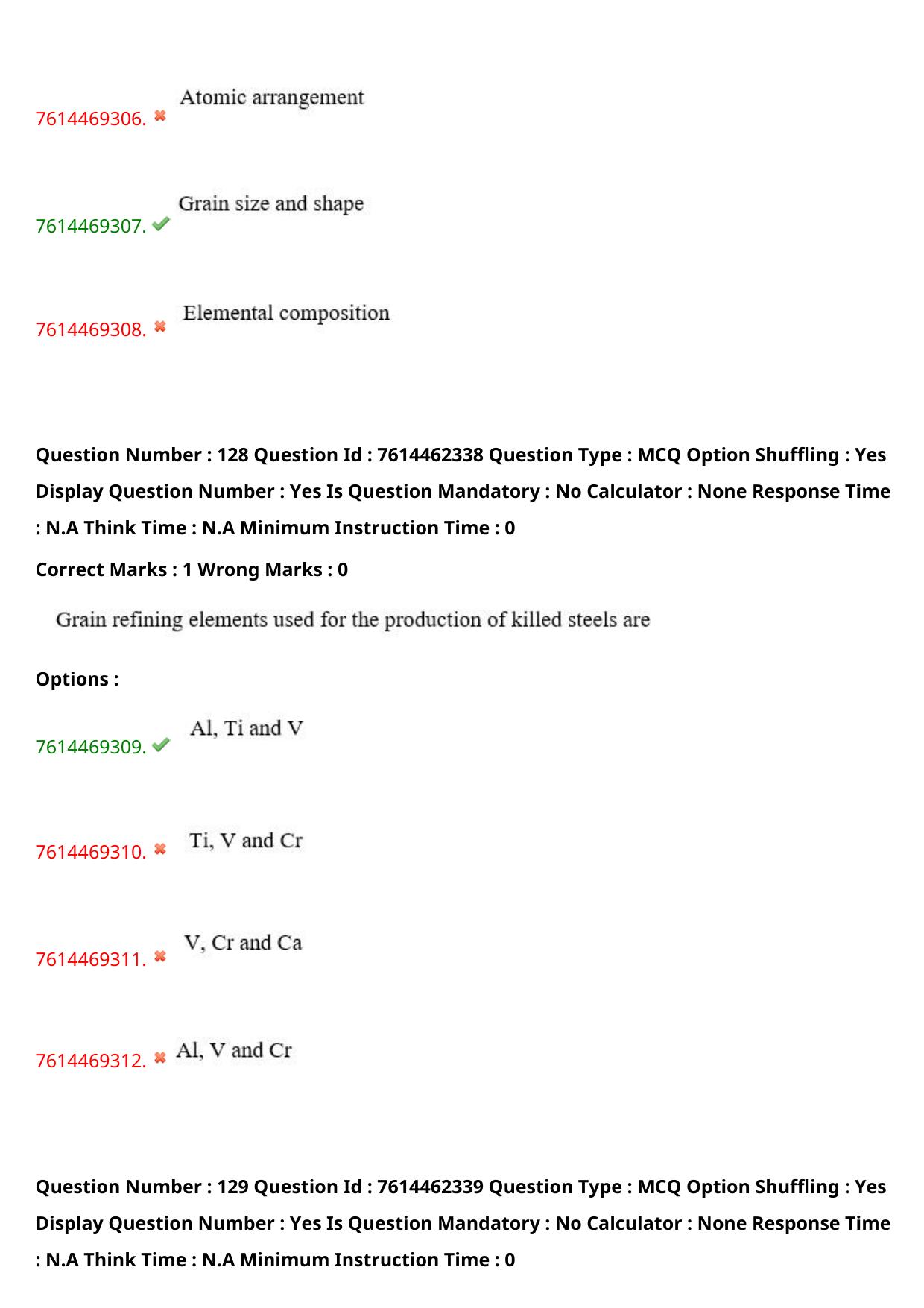 TS ECET 2024: MET – METALLURGICAL ENGINEERING Master Question Paper With Preliminary Key - Page 79
