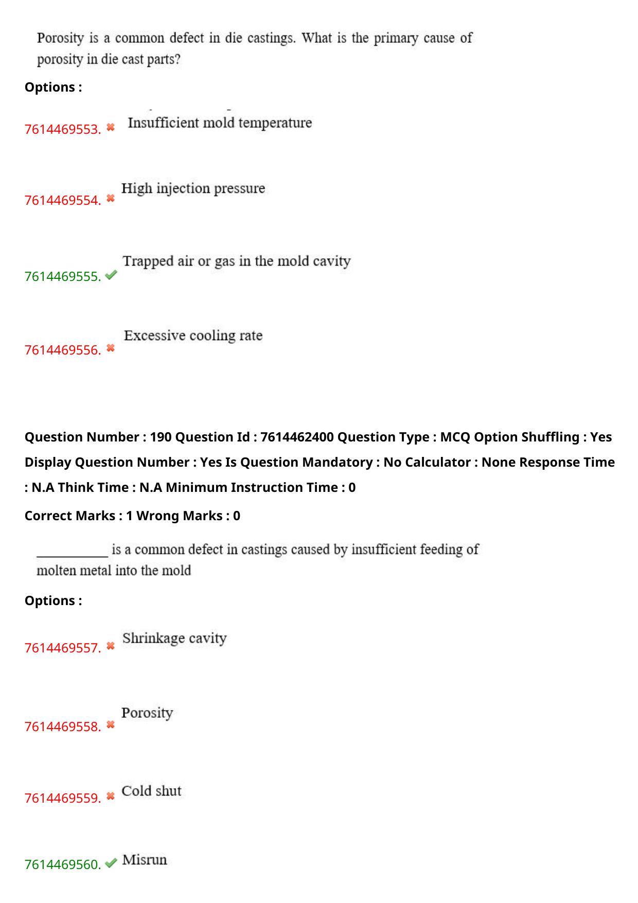 TS ECET 2024: MET – METALLURGICAL ENGINEERING Master Question Paper With Preliminary Key - Page 115