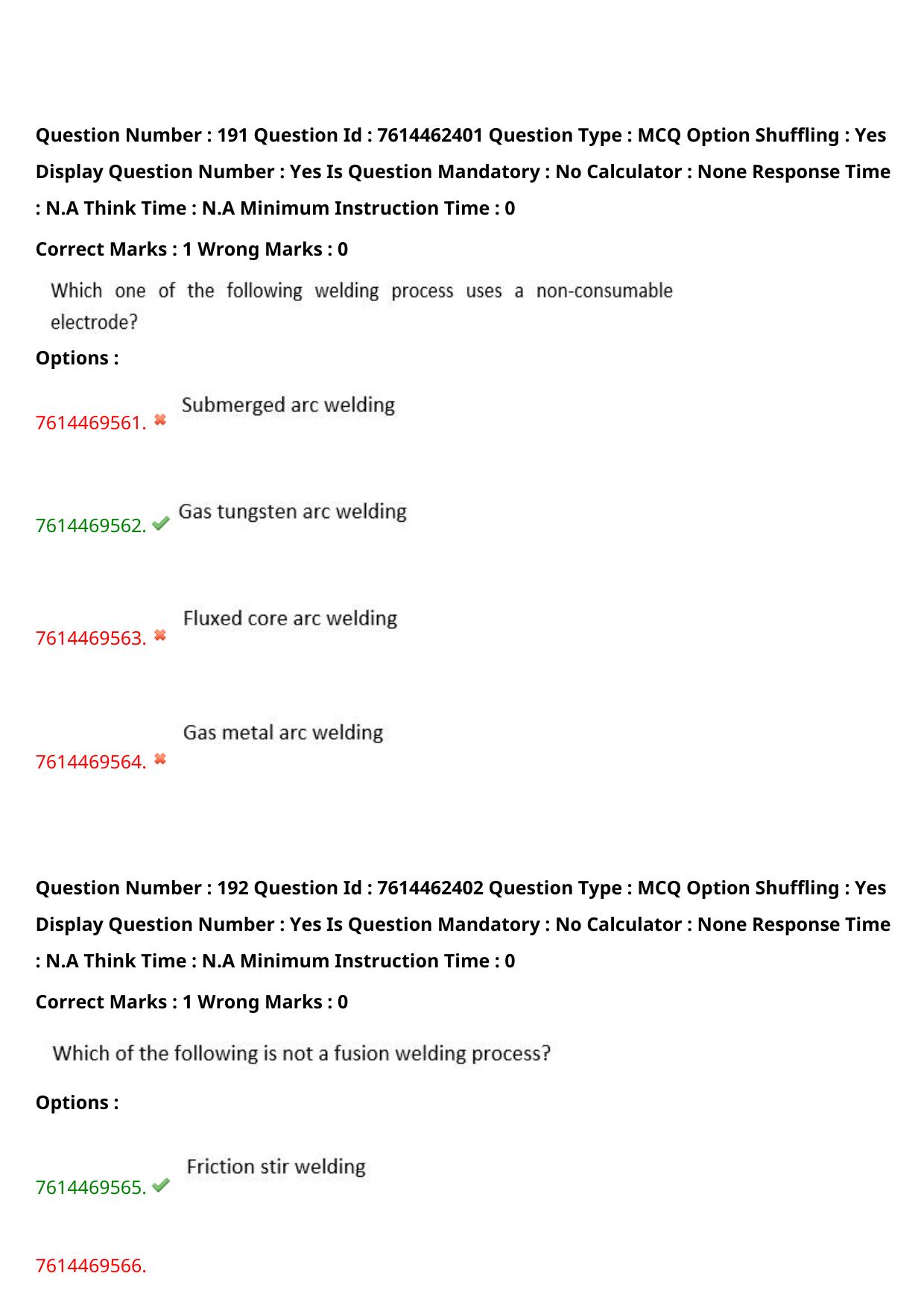 TS ECET 2024: MET – METALLURGICAL ENGINEERING Master Question Paper With Preliminary Key - Page 116