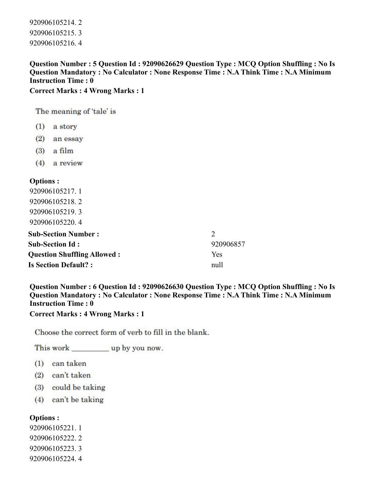 CUET PG 2023: HUQP02 – Anthropology (Eng) - Shift 2 (26-06-2023) Question Paper - Page 7